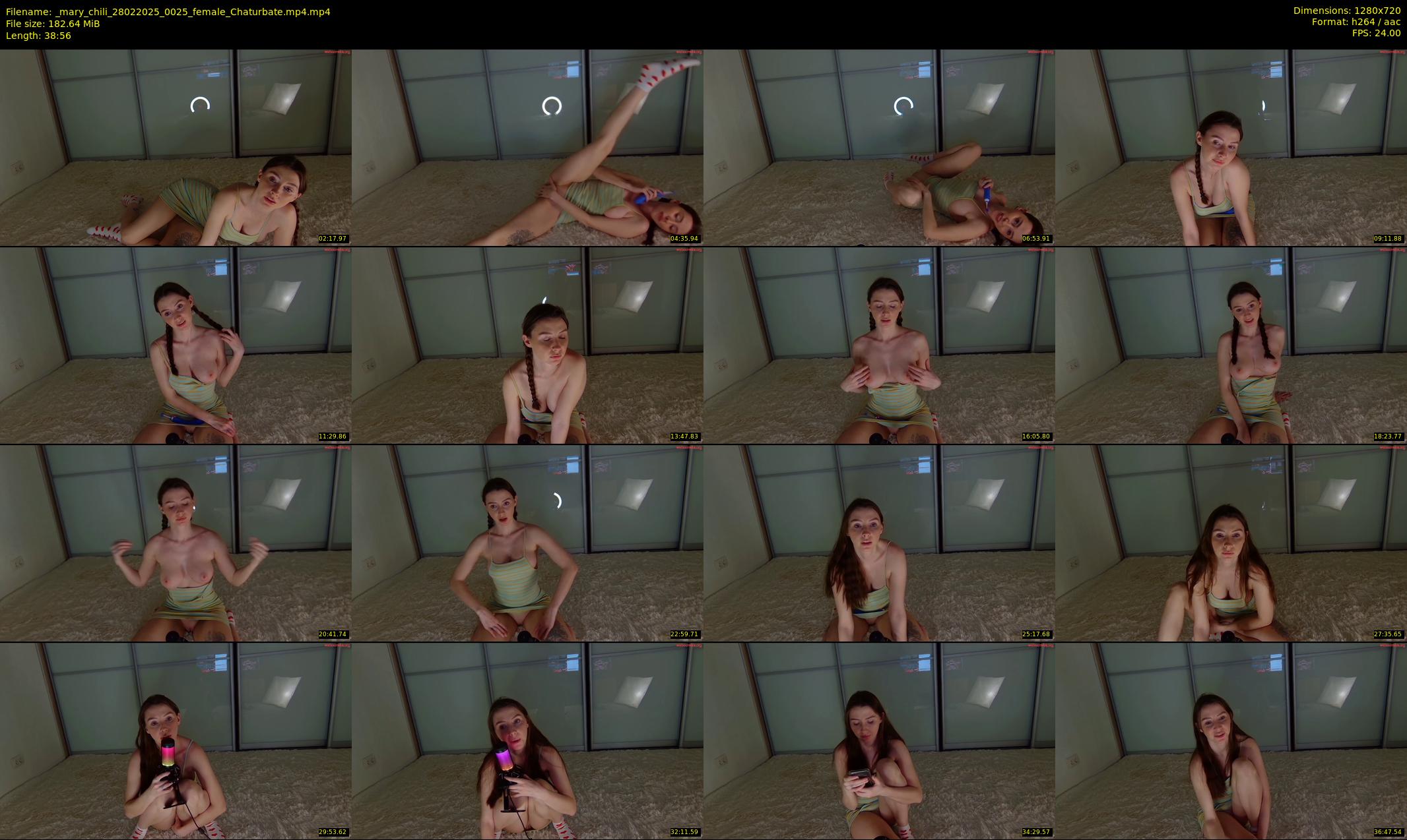 _mary_chili — 39 minute Chaturbate female cam show recording, 720p, Feb 28, 2025