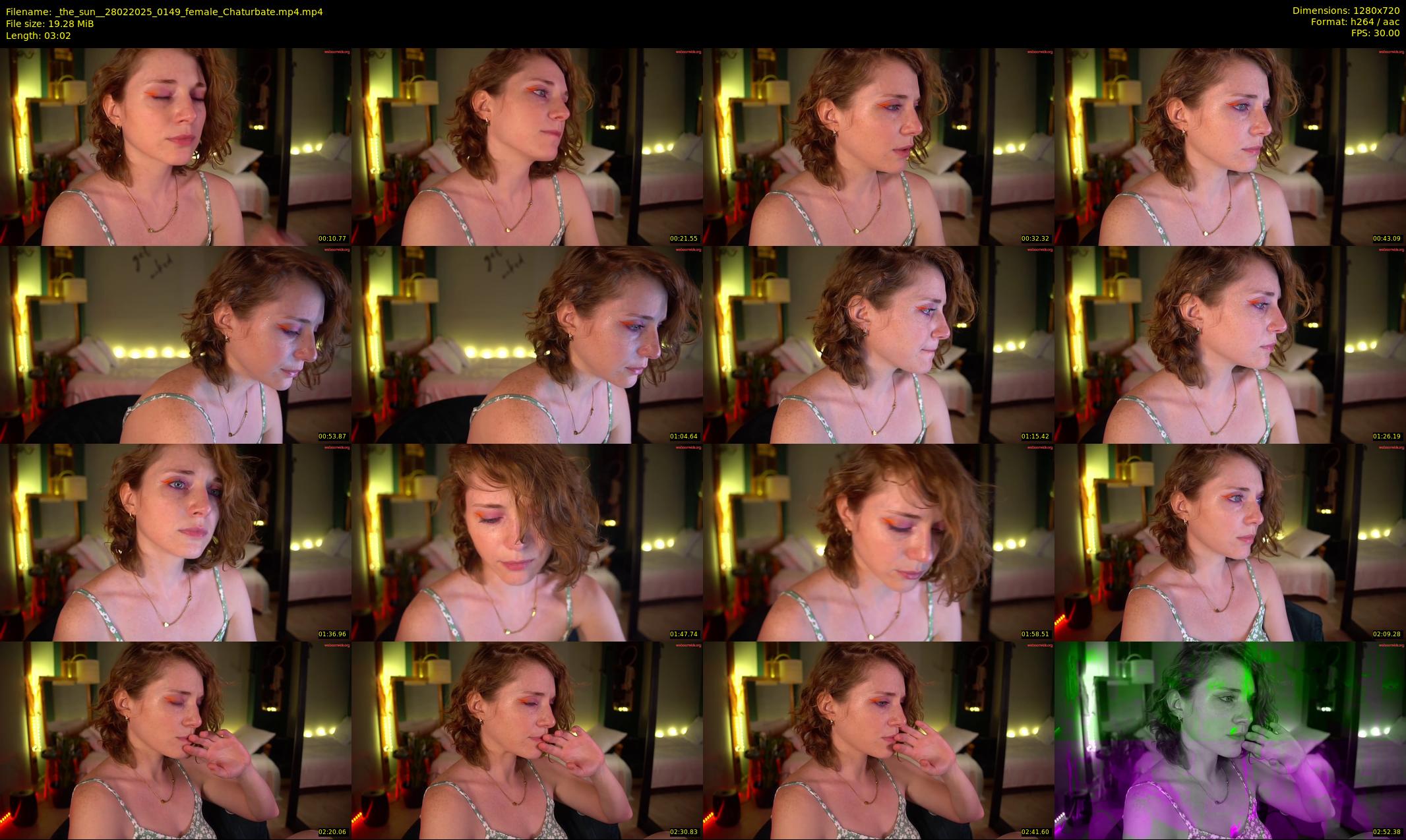 _the_sun_ — 4 minute Chaturbate female cam show recording, 720p, Feb 28, 2025