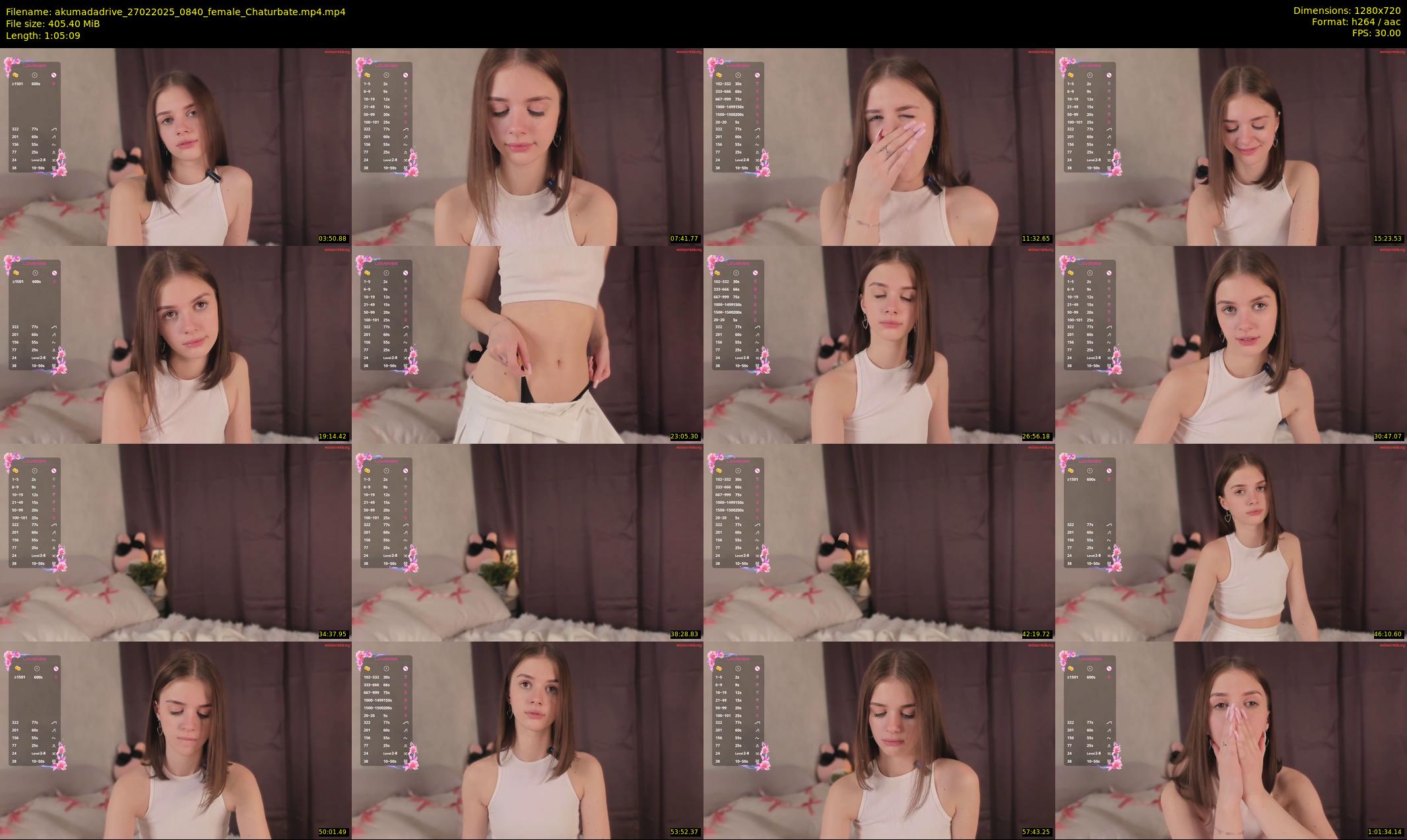 akumadadrive — 66 minute Chaturbate female cam show recording, 720p, Feb 27, 2025