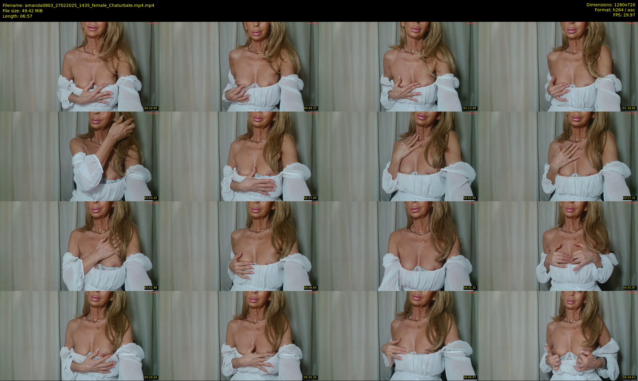 amanda0803 — 7 minute Chaturbate female cam show recording, 720p, Feb 27, 2025