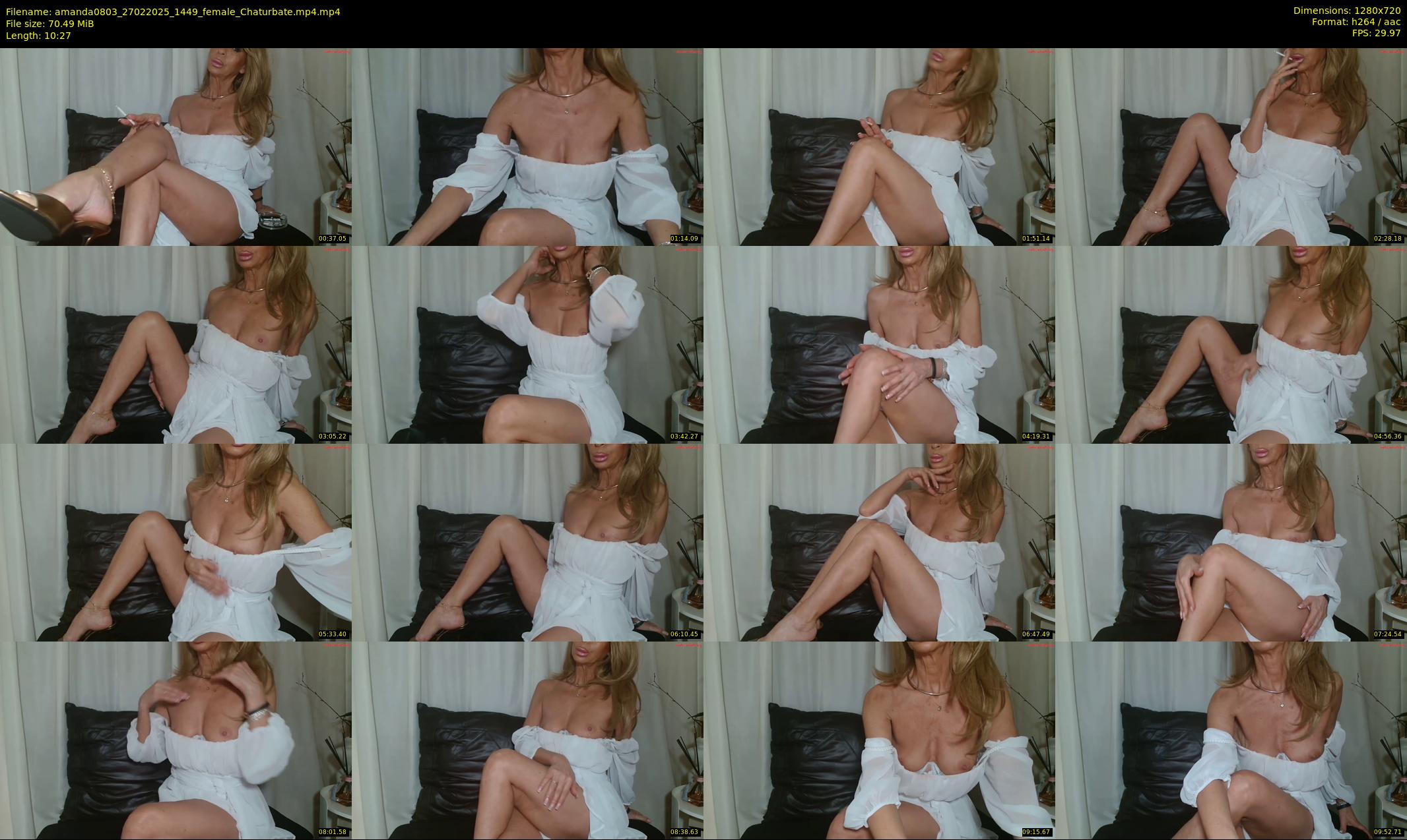 amanda0803 — 11 minute Chaturbate female cam show recording, 720p, Feb 27, 2025