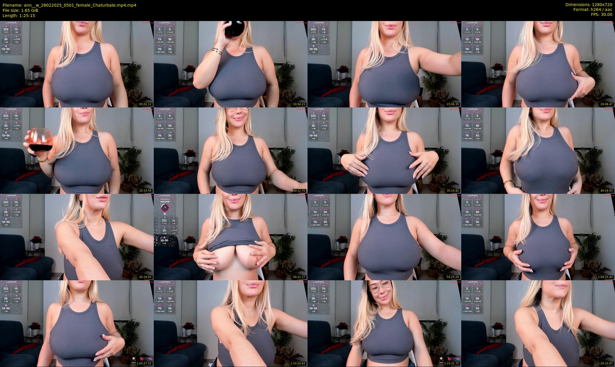 ann__w — 86 minute Chaturbate female cam show recording, 720p, Feb 28, 2025
