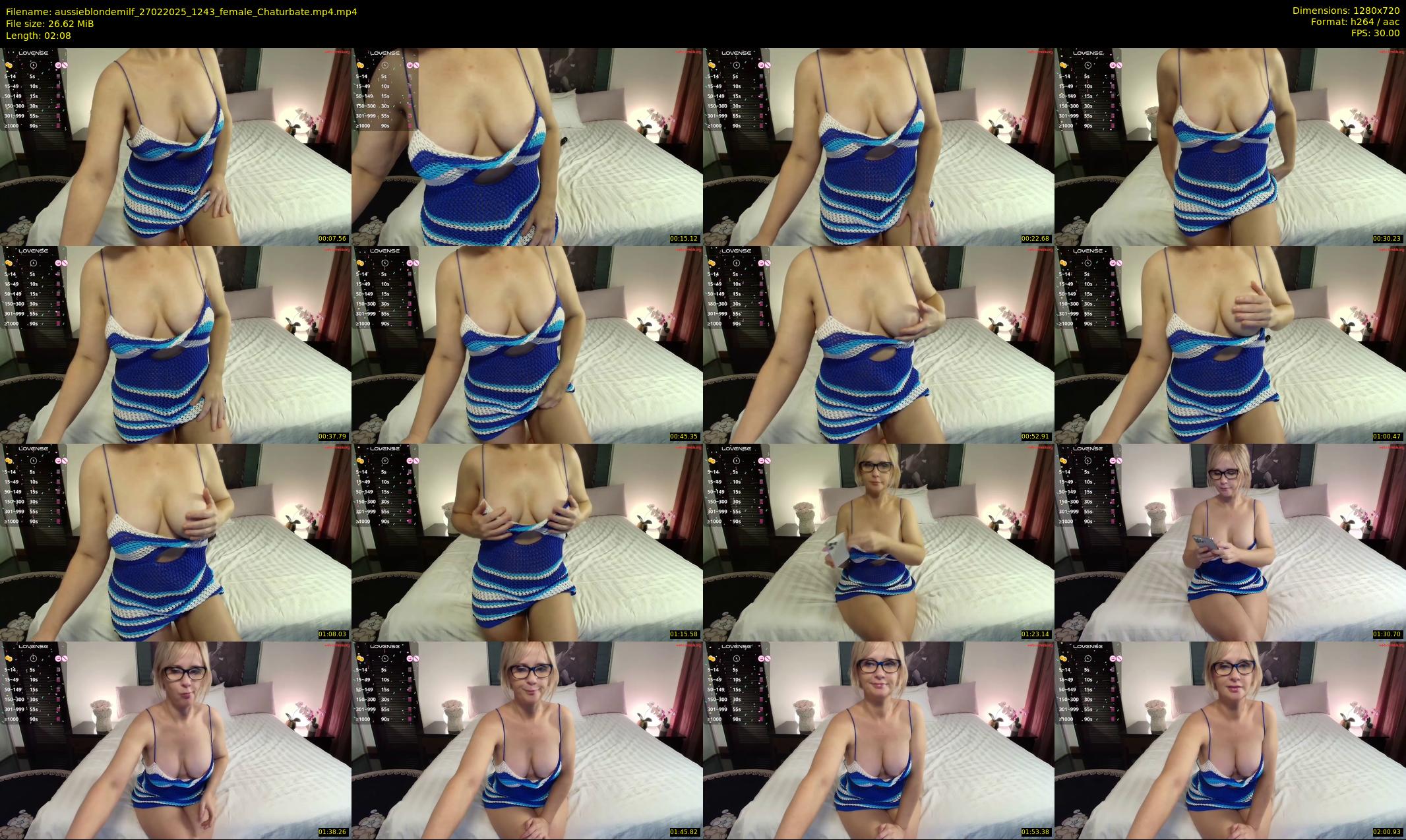 aussieblondemilf — 3 minute Chaturbate female cam show recording, 720p, Feb 27, 2025
