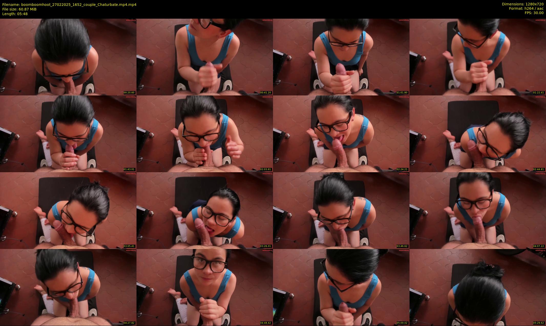 boomboomhoot — 6 minute Chaturbate couple cam show recording, 720p, Feb 27, 2025