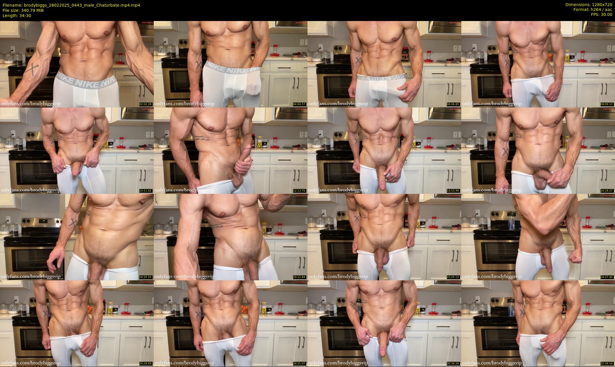 brodybiggs — 35 minute Chaturbate male cam show recording, 720p, Feb 28, 2025