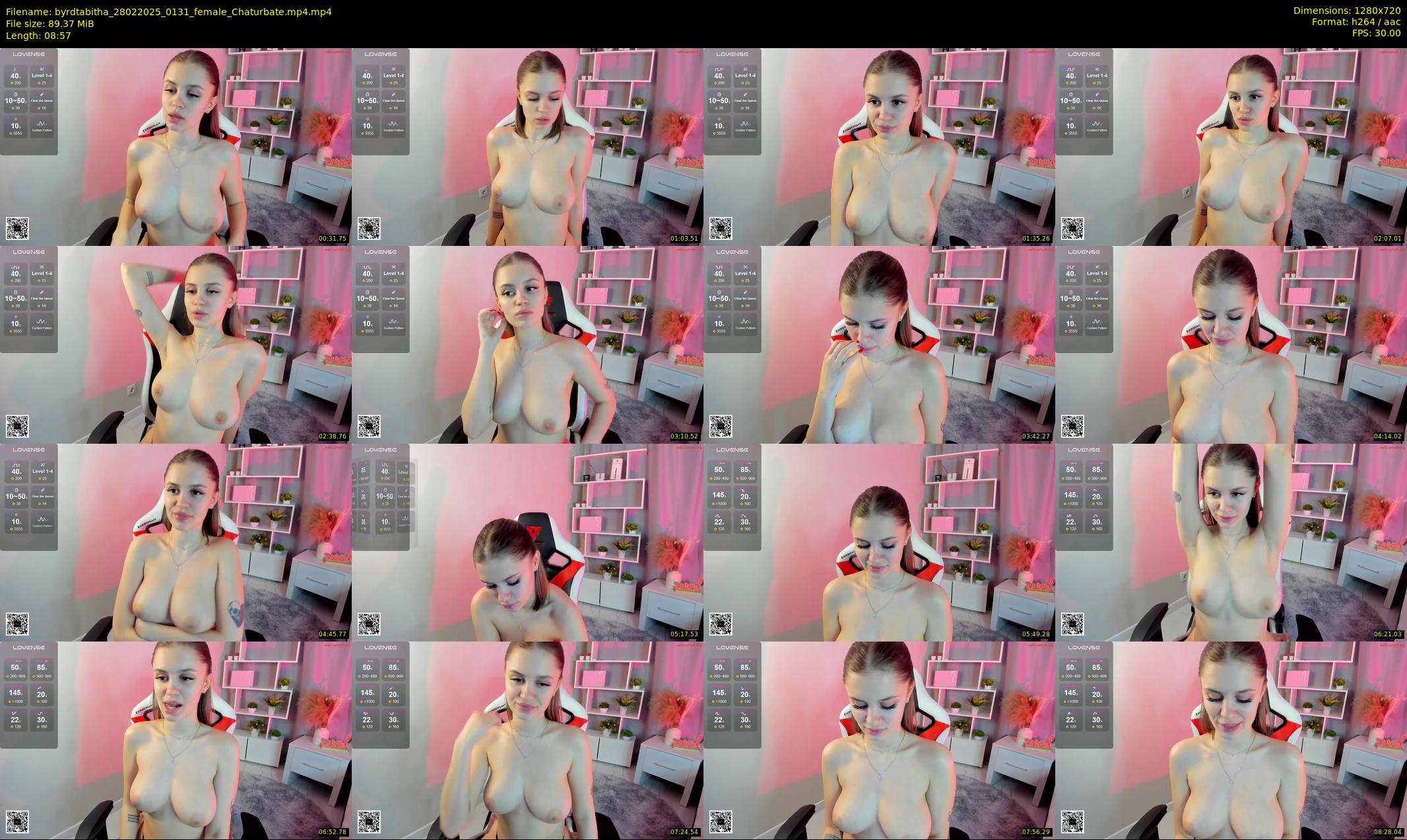 byrdtabitha — 9 minute Chaturbate female cam show recording, 720p, Feb 28, 2025