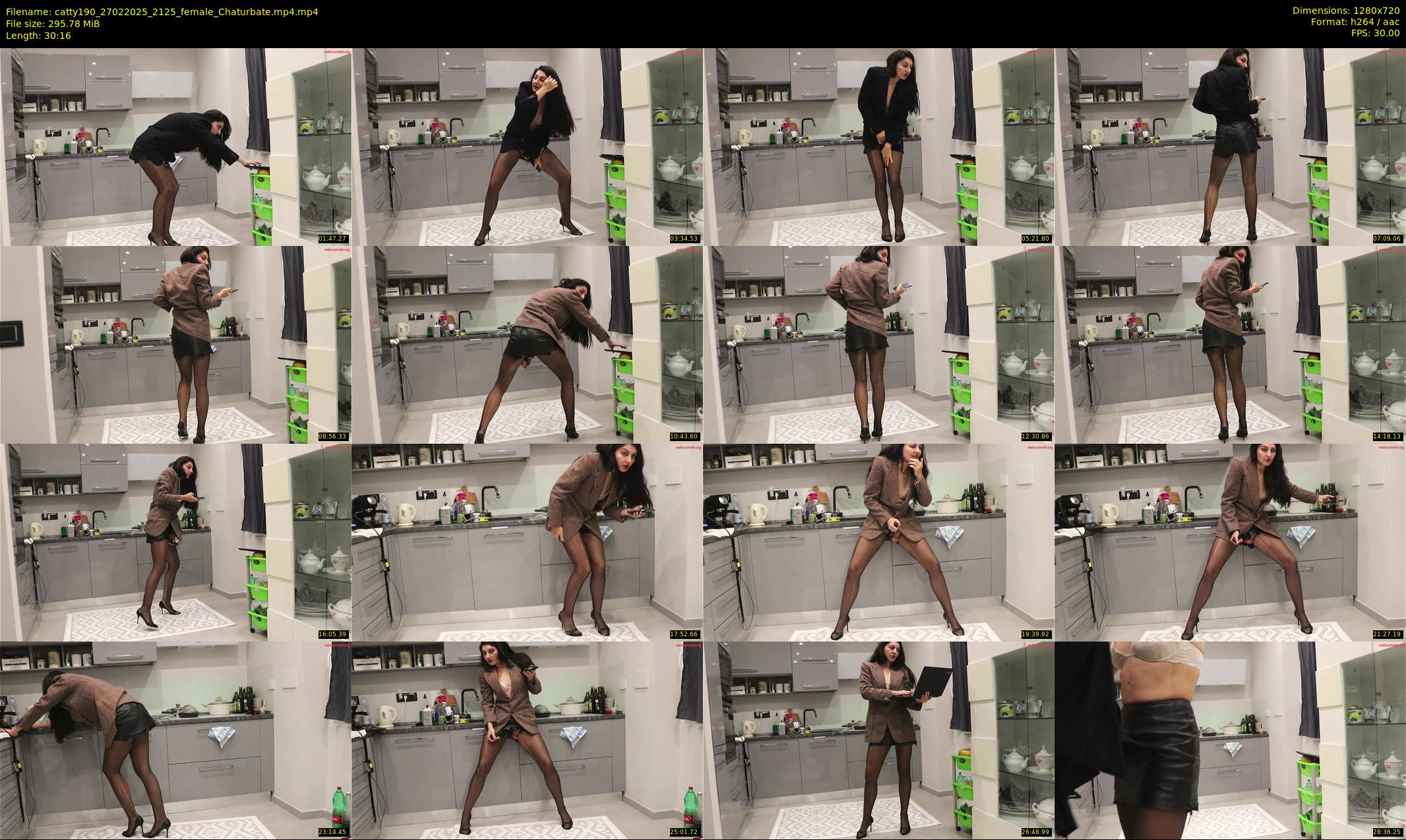 catty190 — 31 minute Chaturbate female cam show recording, 720p, Feb 27, 2025