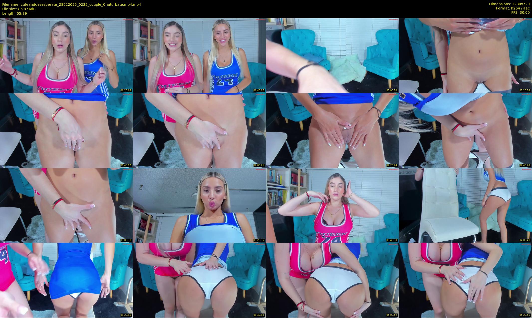 cuteanddesesperate — 6 minute Chaturbate female cam show recording, 720p, Feb 28, 2025