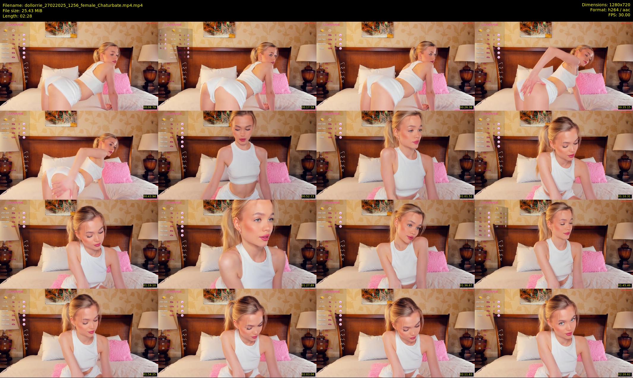 dollorrie — 3 minute Chaturbate couple cam show recording, 720p, Feb 27, 2025