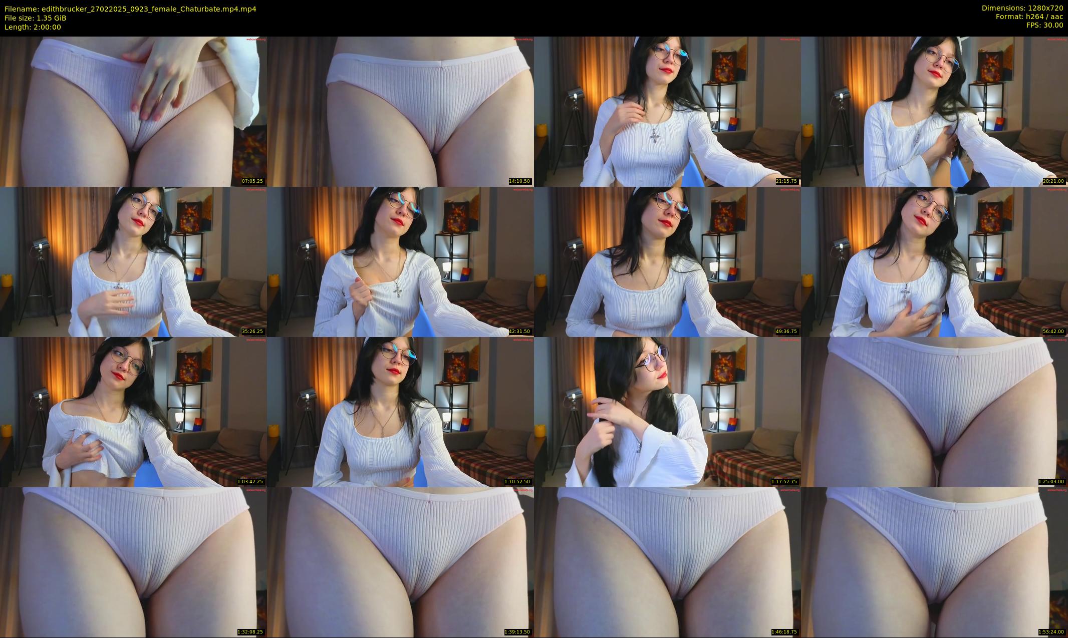 edithbrucker — 120 minute Chaturbate female cam show recording, 720p, Feb 27, 2025