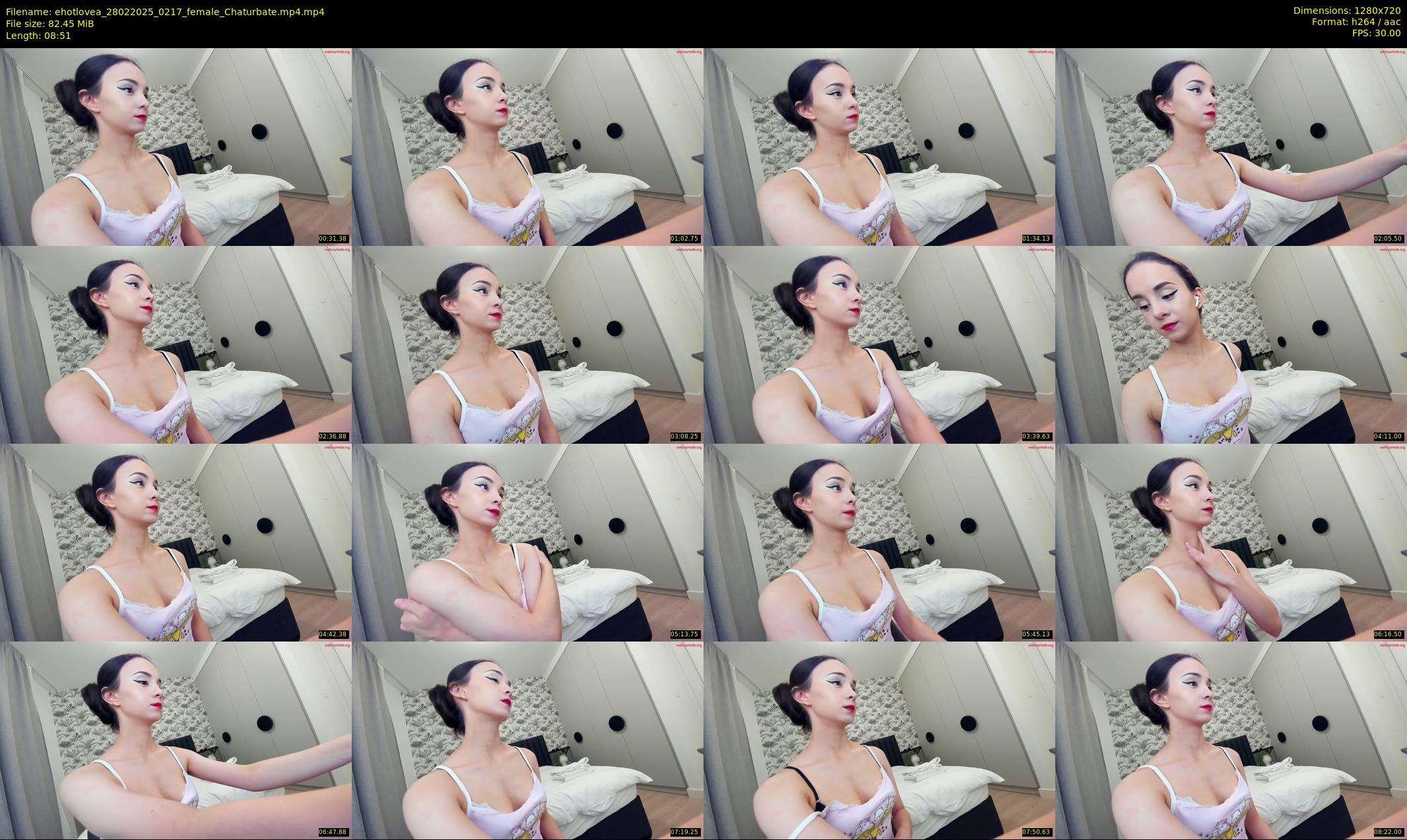 ehotlovea — 9 minute Chaturbate female cam show recording, 720p, Feb 28, 2025