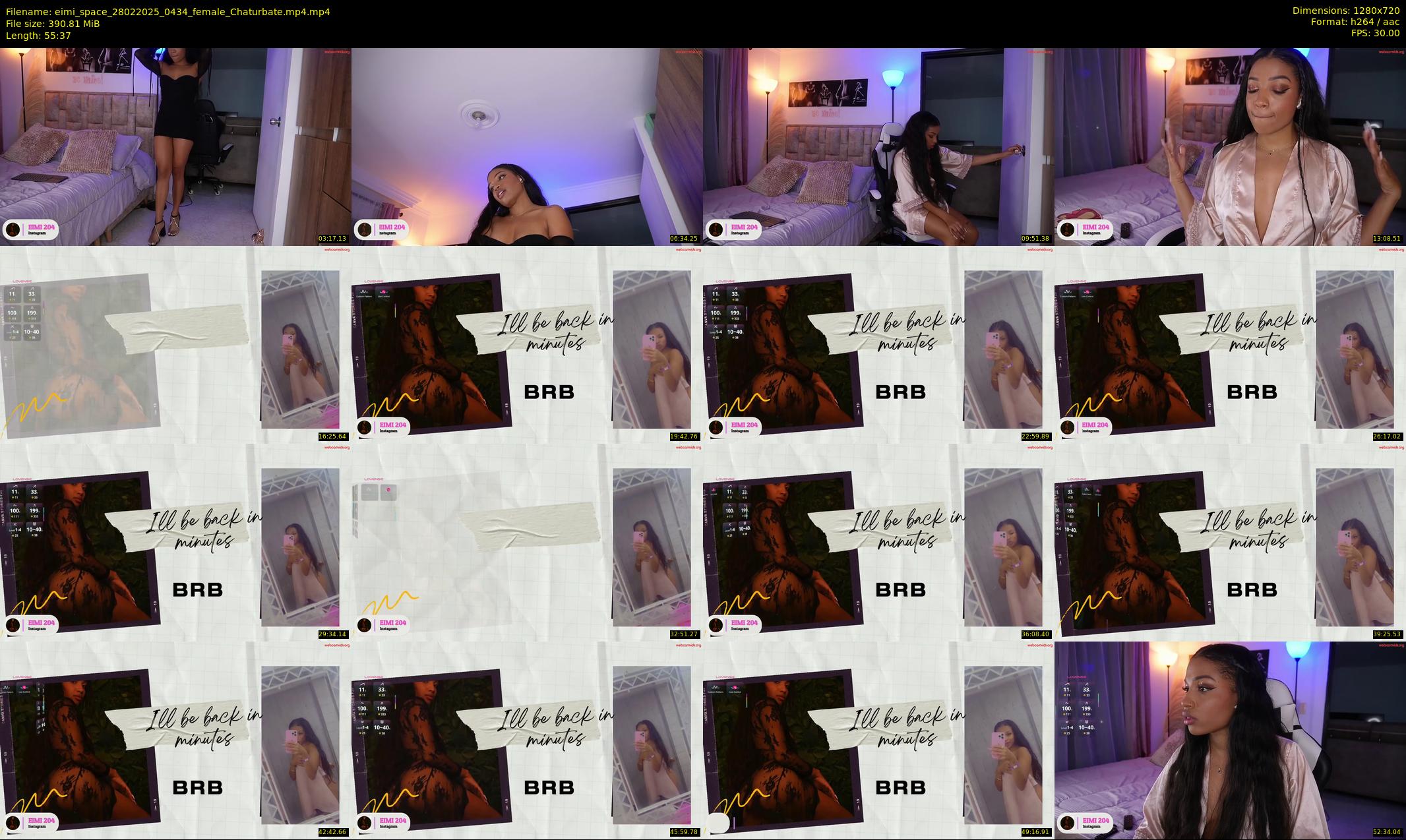 eimi_space — 56 minute Chaturbate female cam show recording, 720p, Feb 28, 2025