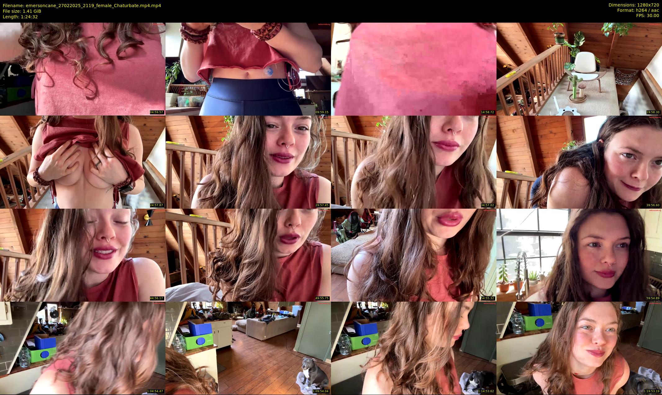 emersoncane — 85 minute Chaturbate female cam show recording, 720p, Feb 27, 2025