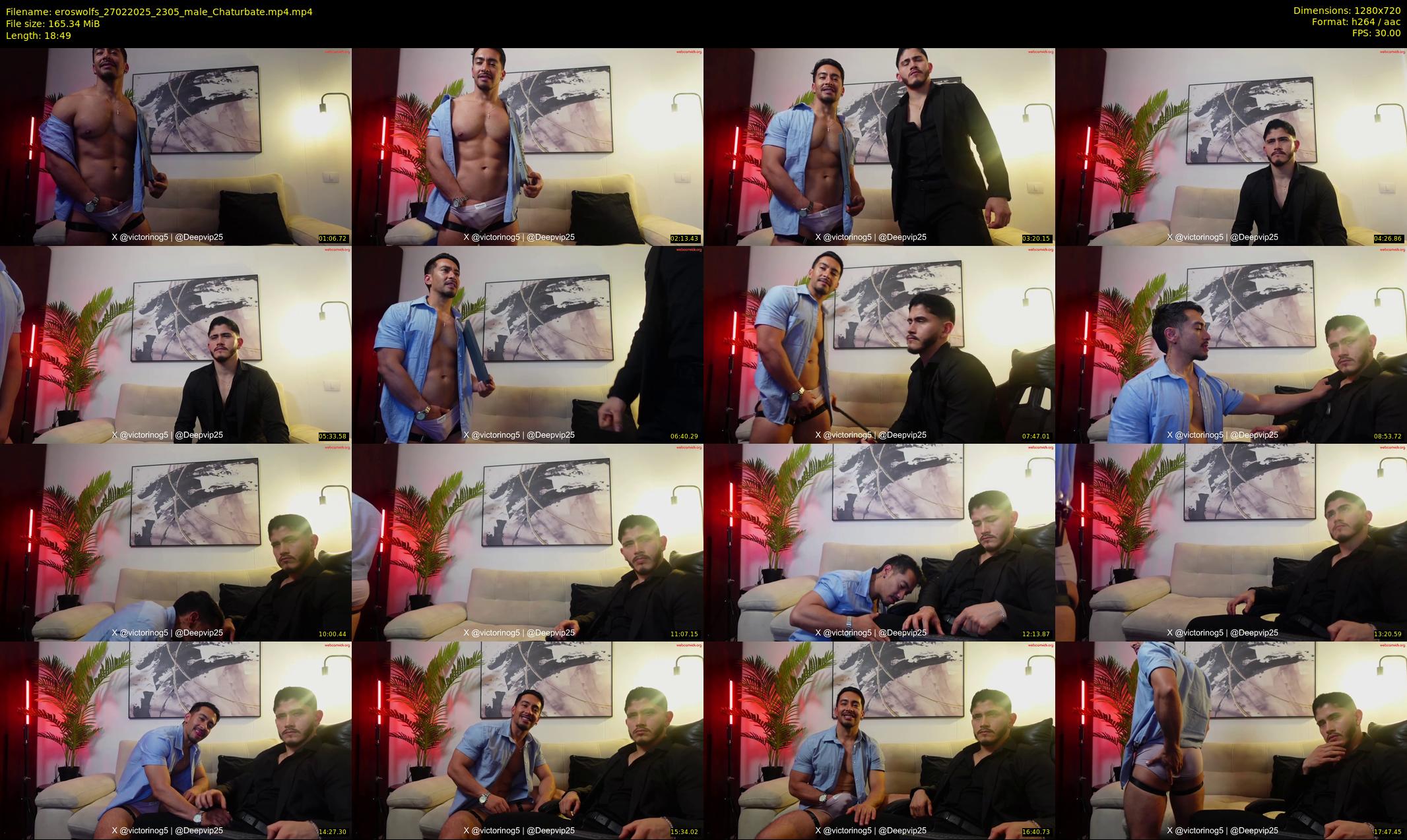 eroswolfs — 19 minute Chaturbate male cam show recording, 720p, Feb 27, 2025