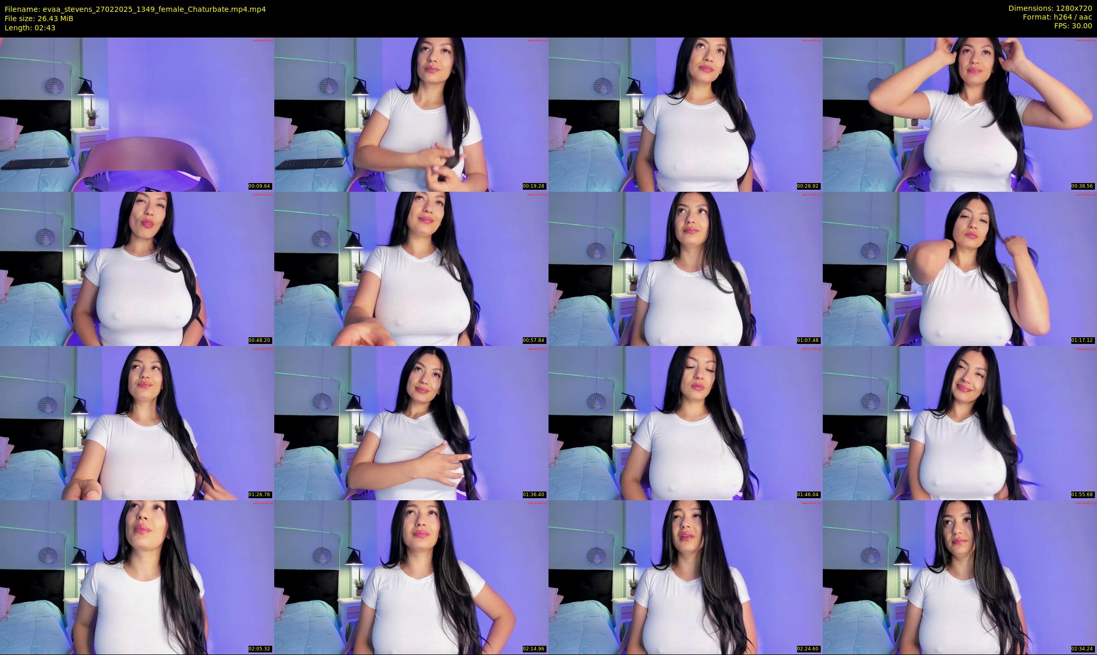 evaa_stevens — 3 minute Chaturbate female cam show recording, 720p, Feb 27, 2025
