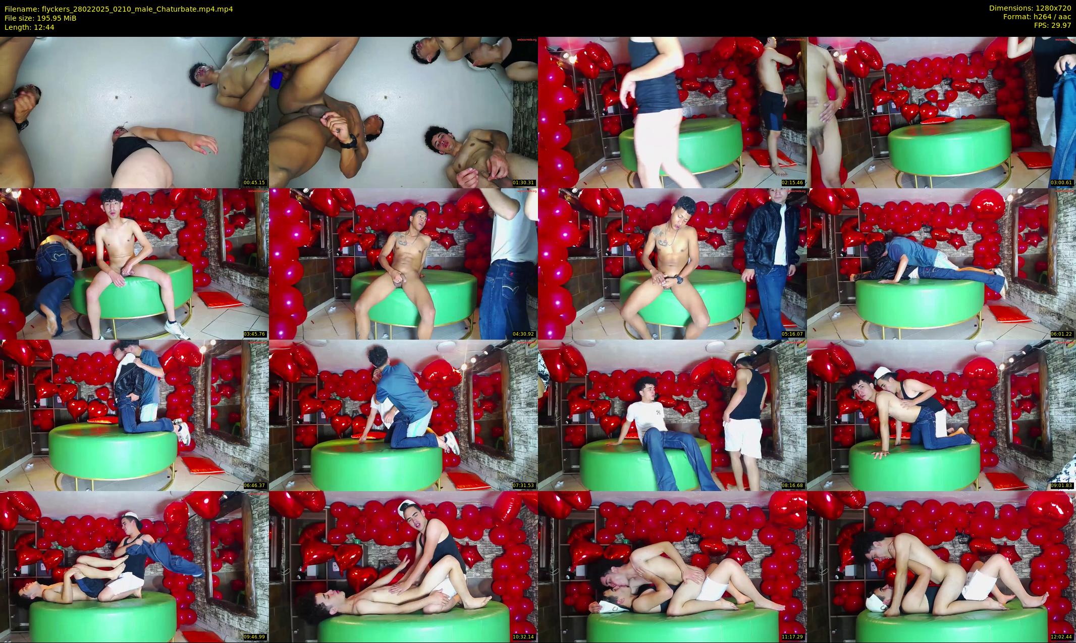 flyckers — 13 minute Chaturbate male cam show recording, 720p, Feb 28, 2025