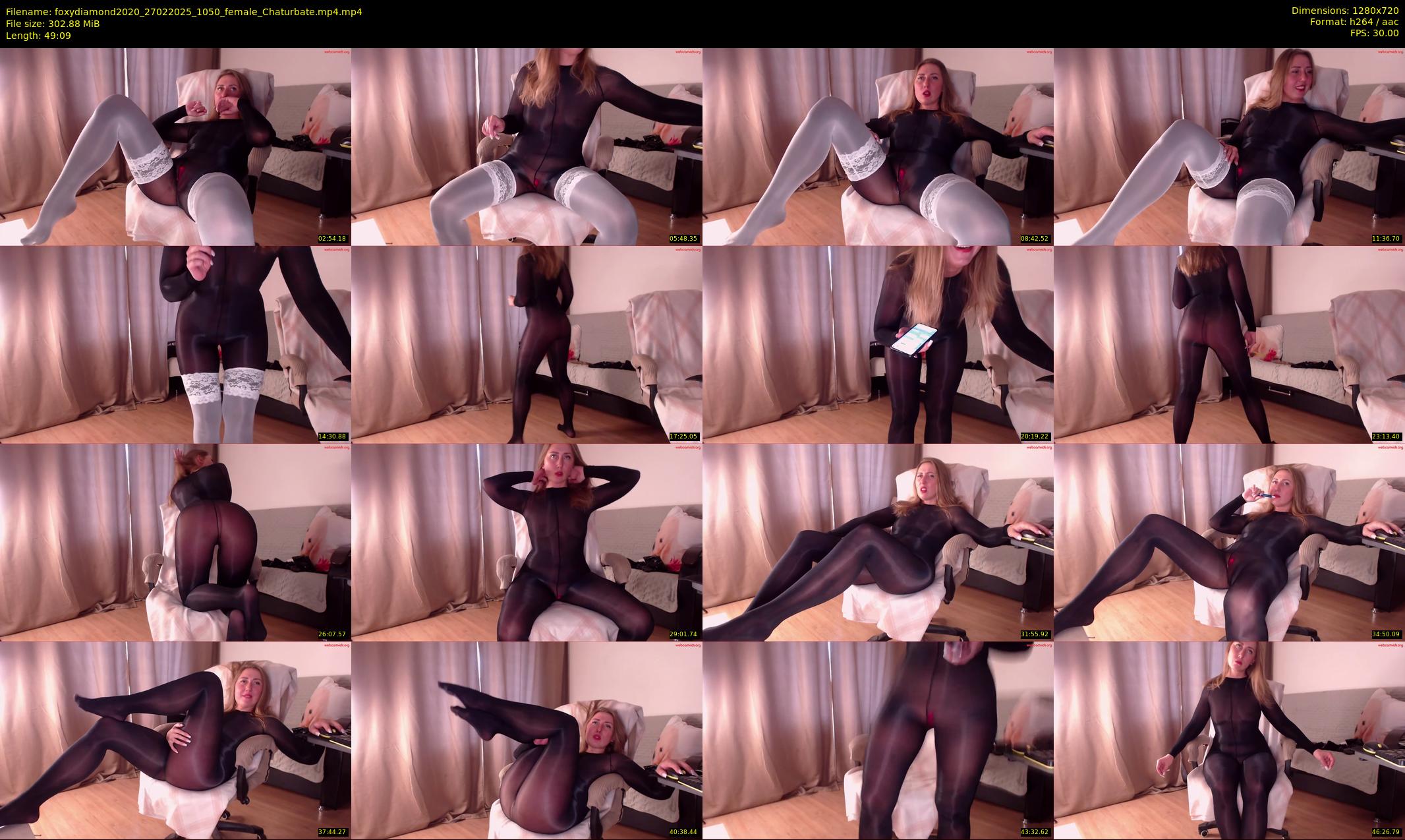 foxydiamond2020 — 50 minute Chaturbate female cam show recording, 720p, Feb 27, 2025