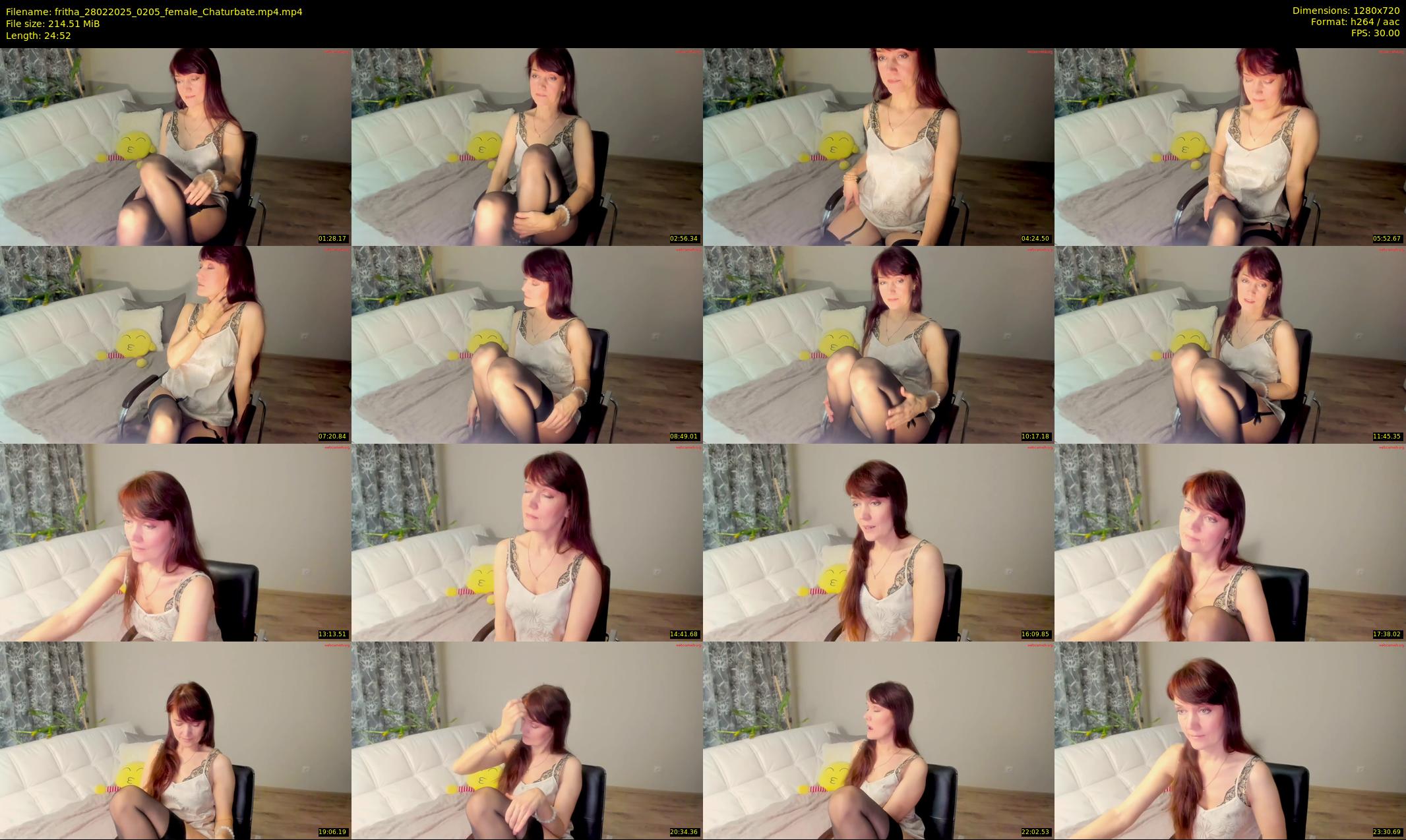 fritha — 25 minute Chaturbate female cam show recording, 720p, Feb 28, 2025