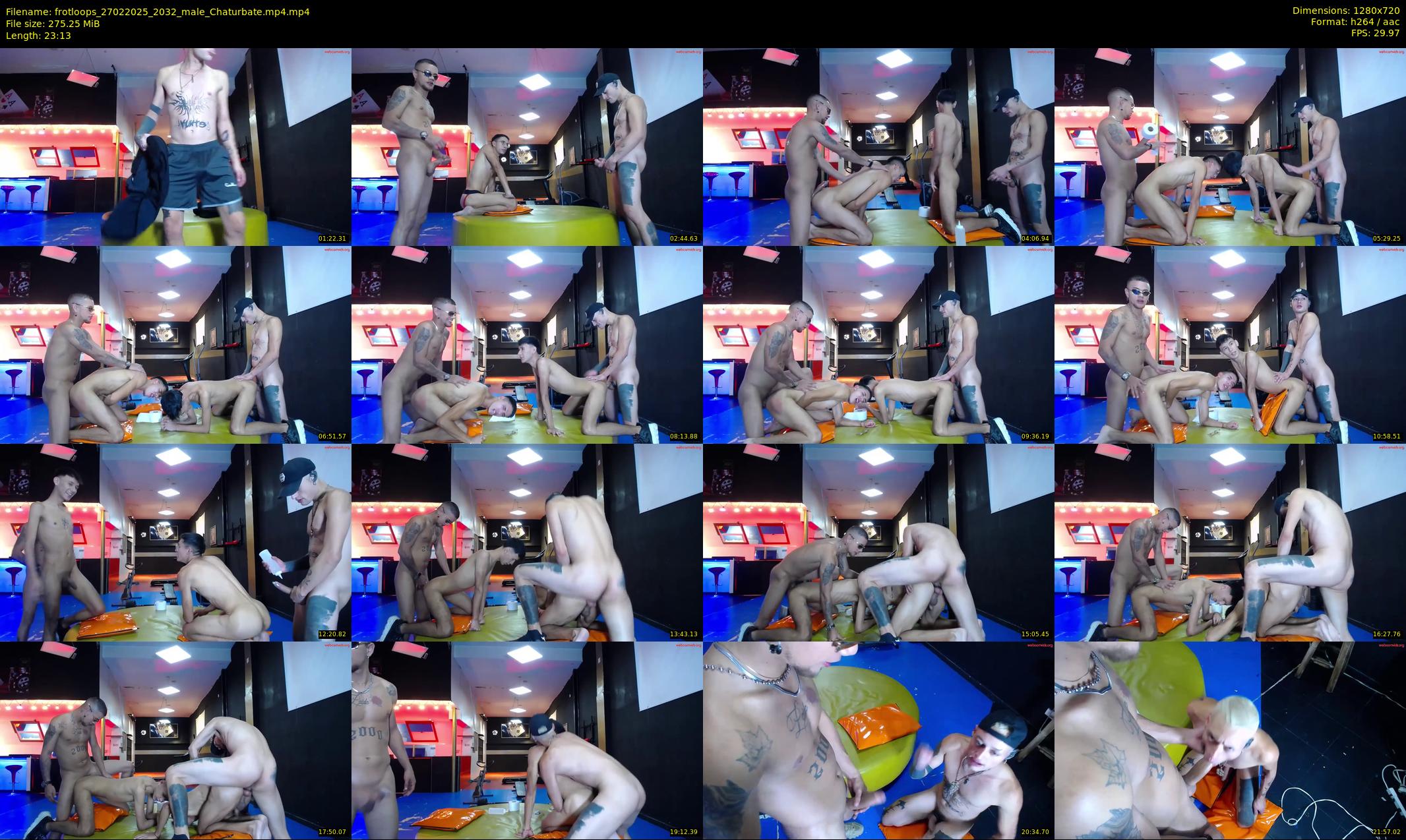 frotloops — 24 minute Chaturbate male cam show recording, 720p, Feb 27, 2025