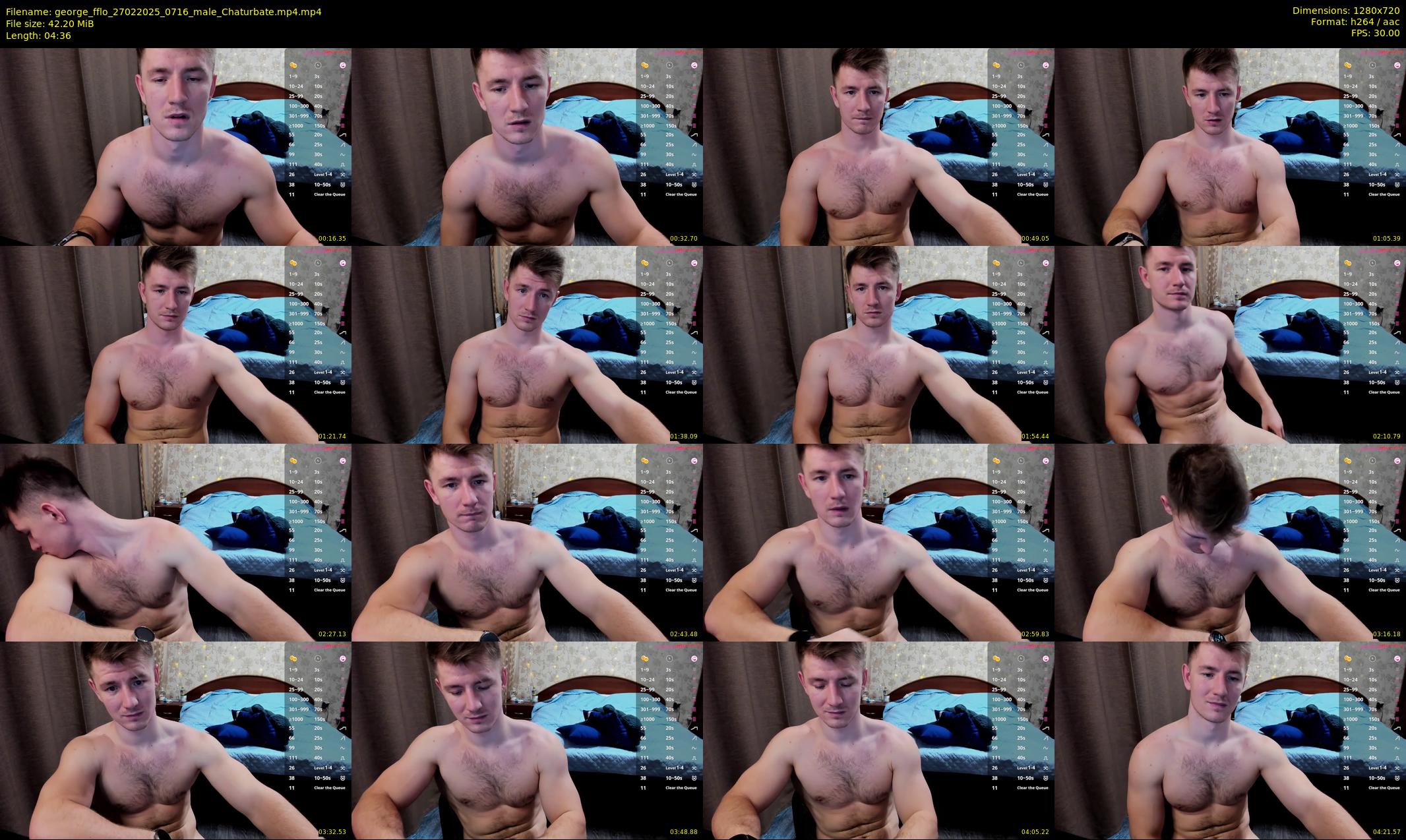 george_fflo — 5 minute Chaturbate male cam show recording, 720p, Feb 27, 2025