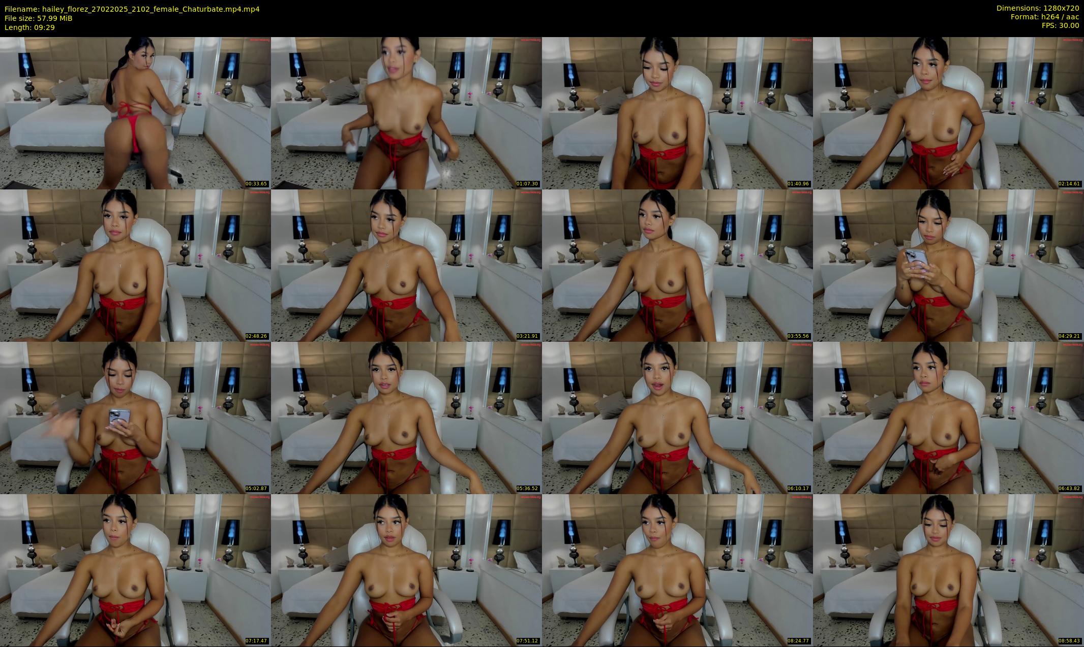 hailey_florez — 10 minute Chaturbate female cam show recording, 720p, Feb 27, 2025