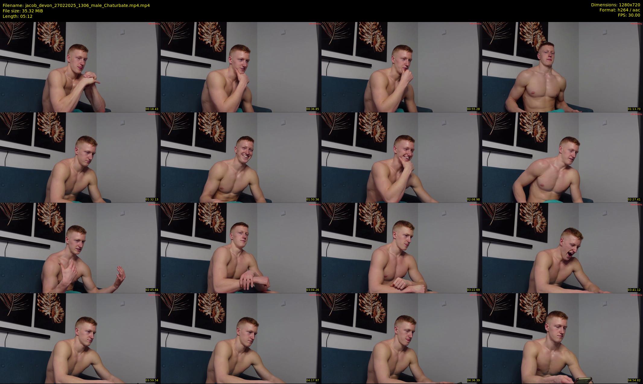 jacob_devon — 6 minute Chaturbate male cam show recording, 720p, Feb 27, 2025