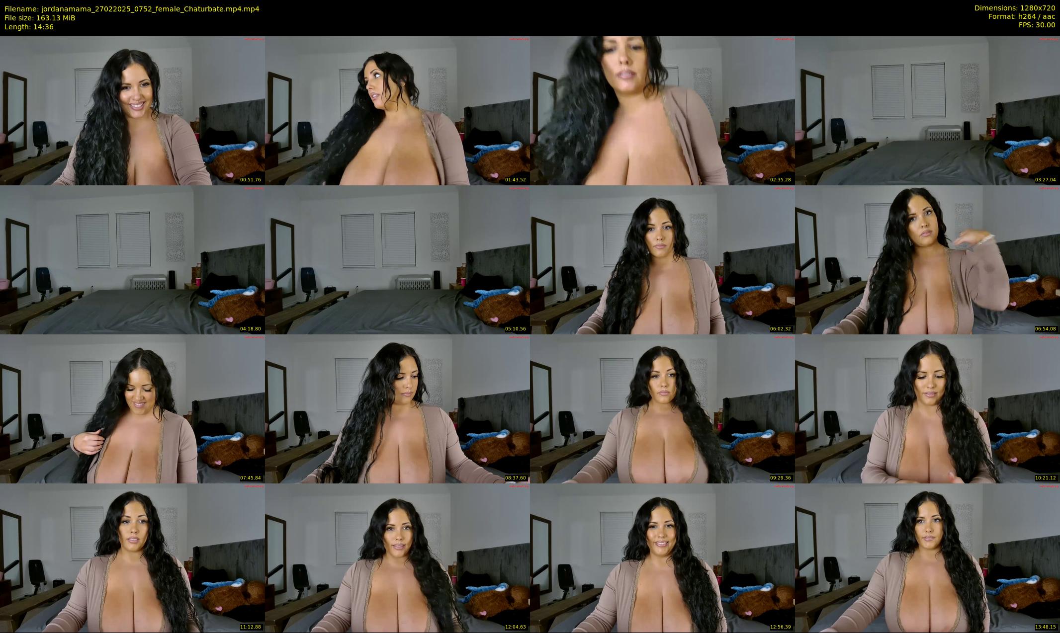 jordanamama — 15 minute Chaturbate couple cam show recording, 720p, Feb 27, 2025