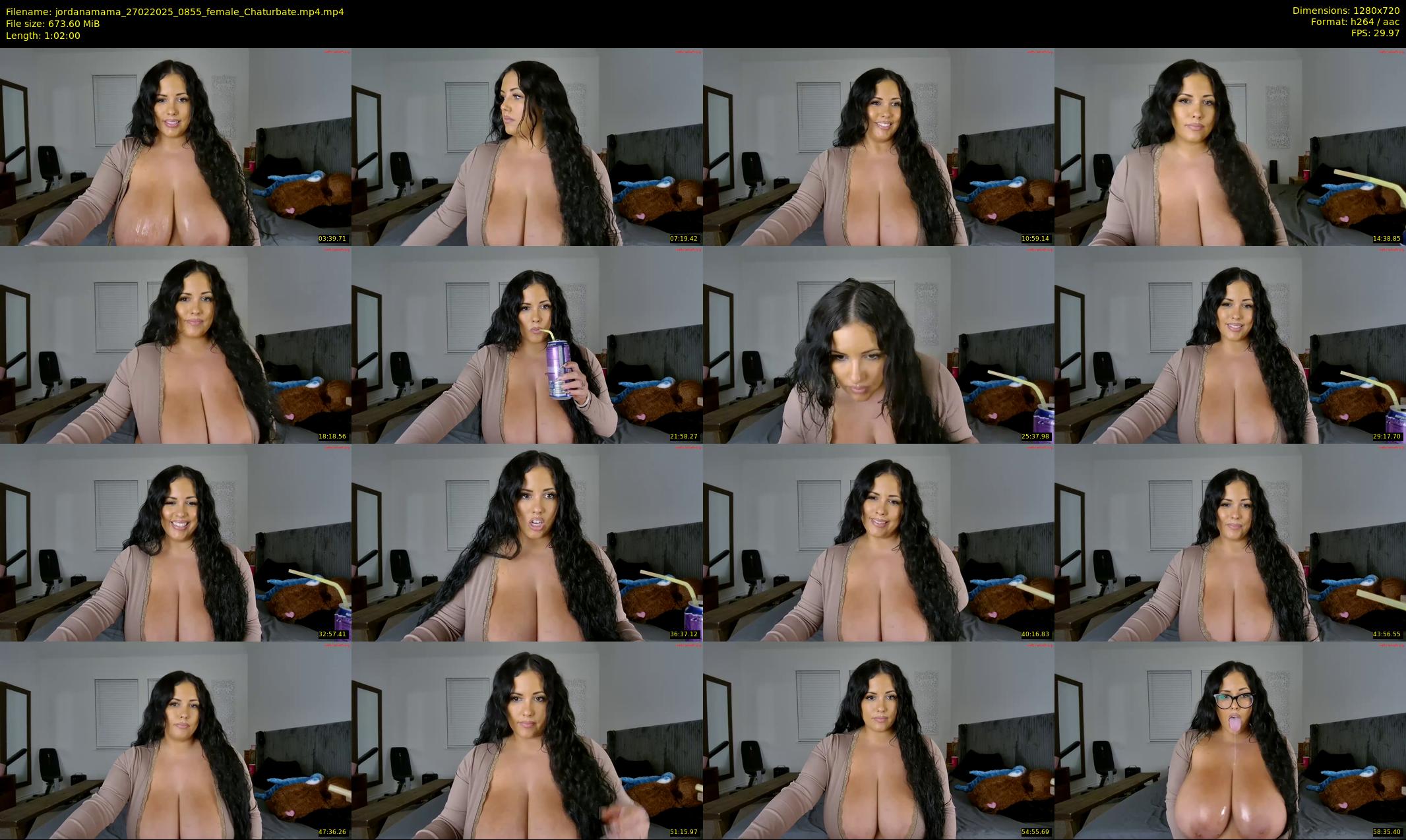 jordanamama — 62 minute Chaturbate couple cam show recording, 720p, Feb 27, 2025