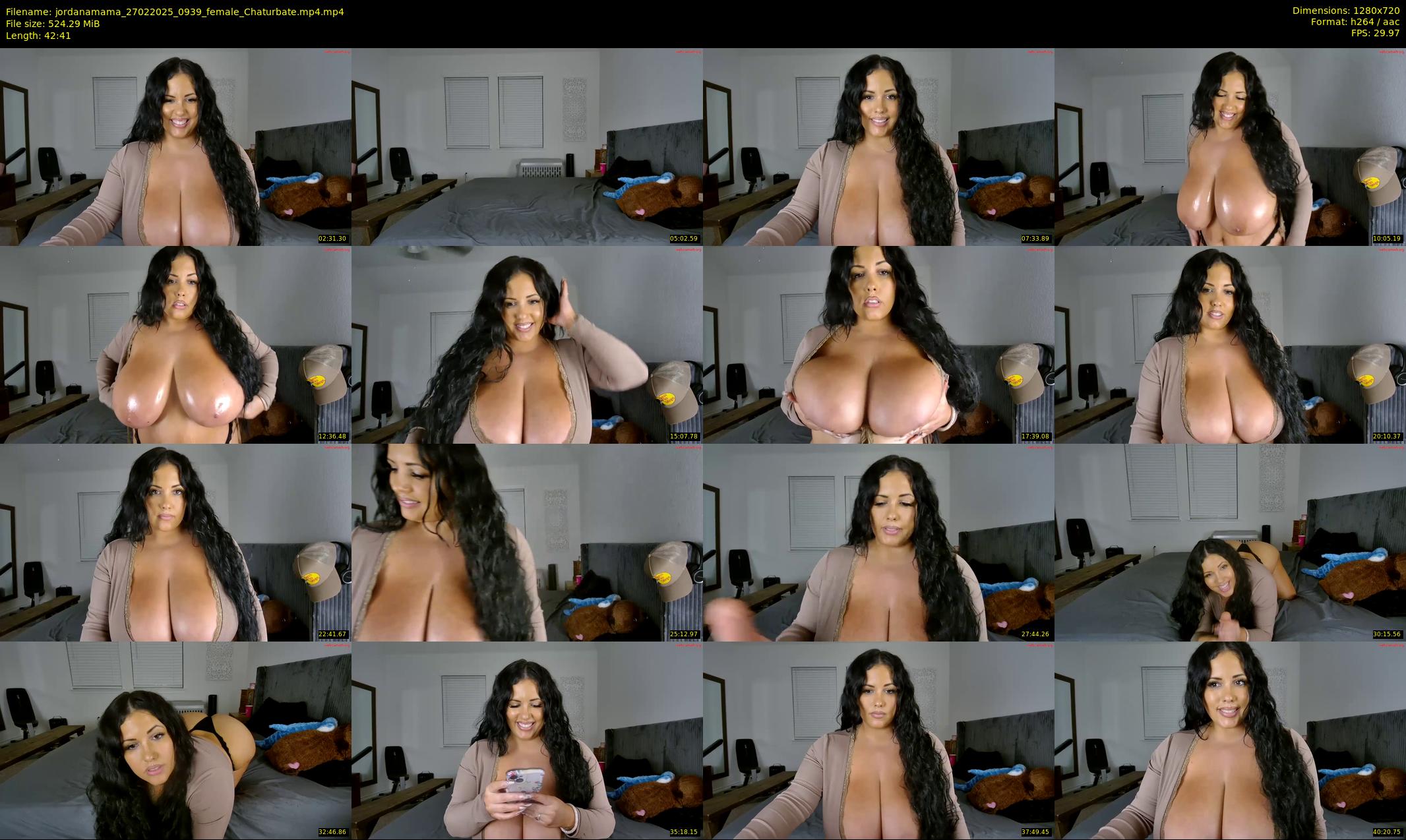 jordanamama — 43 minute Chaturbate couple cam show recording, 720p, Feb 27, 2025