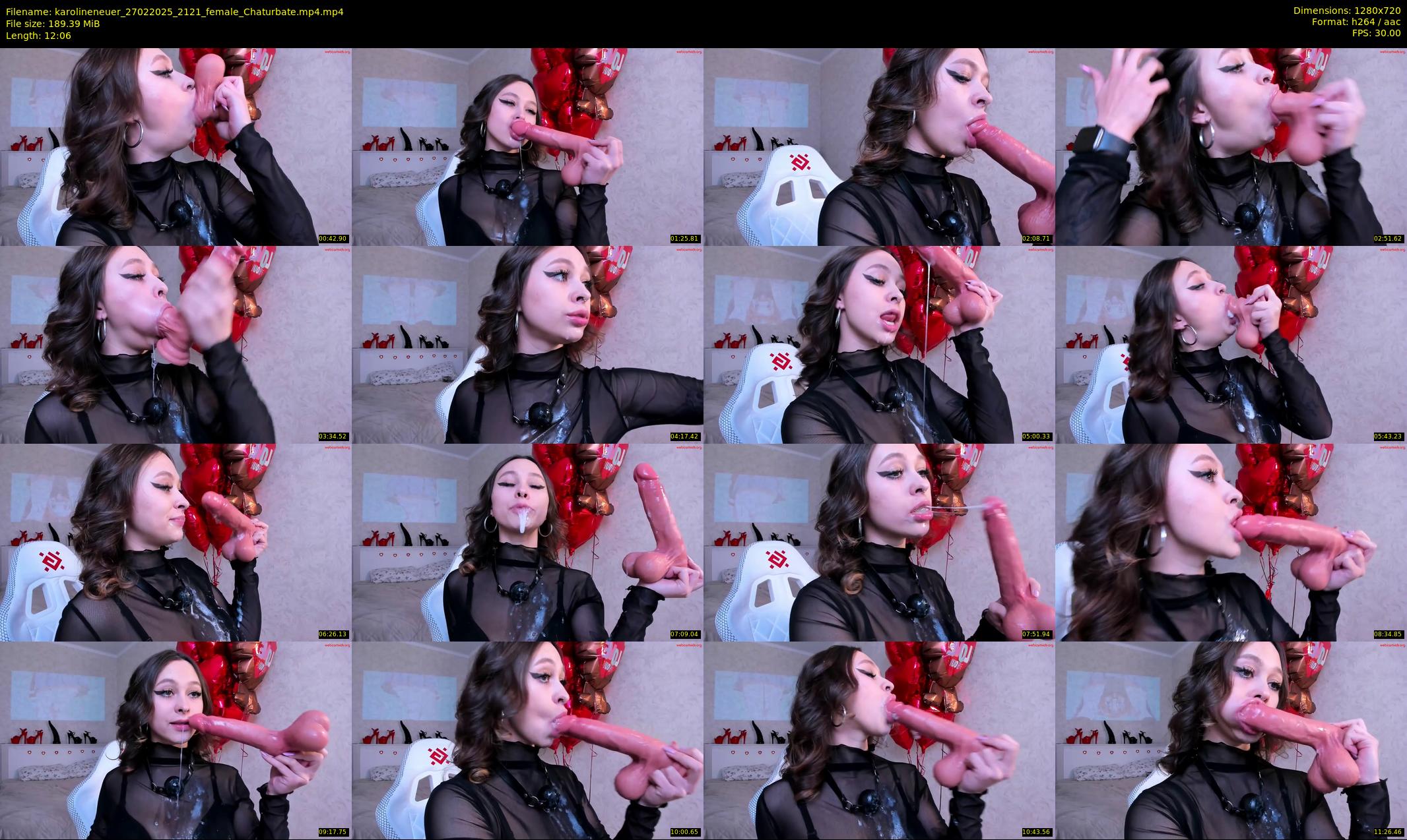karolineneuer — 13 minute Chaturbate female cam show recording, 720p, Feb 27, 2025