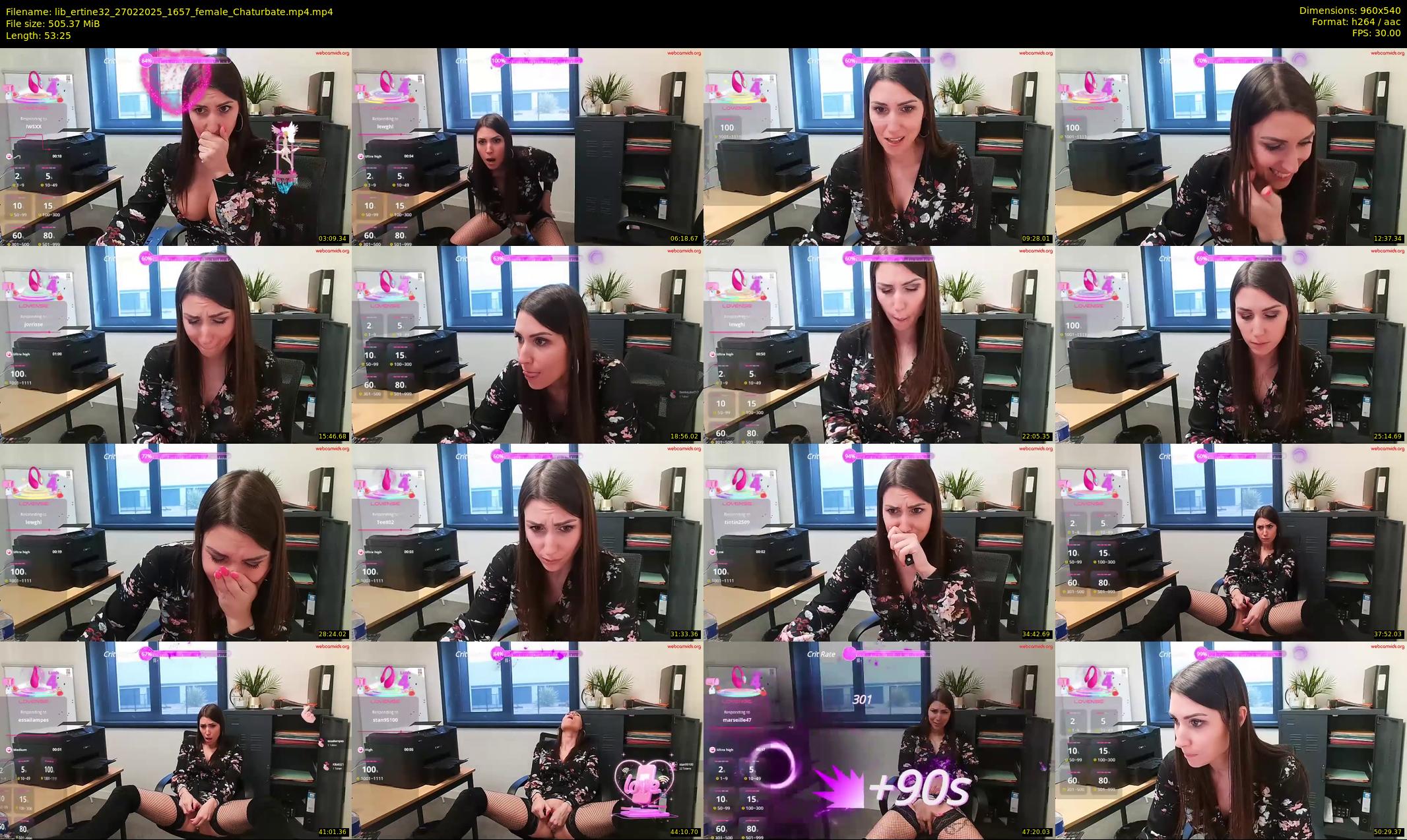 lib_ertine32 — 54 minute Chaturbate female cam show recording, 480p, Feb 27, 2025