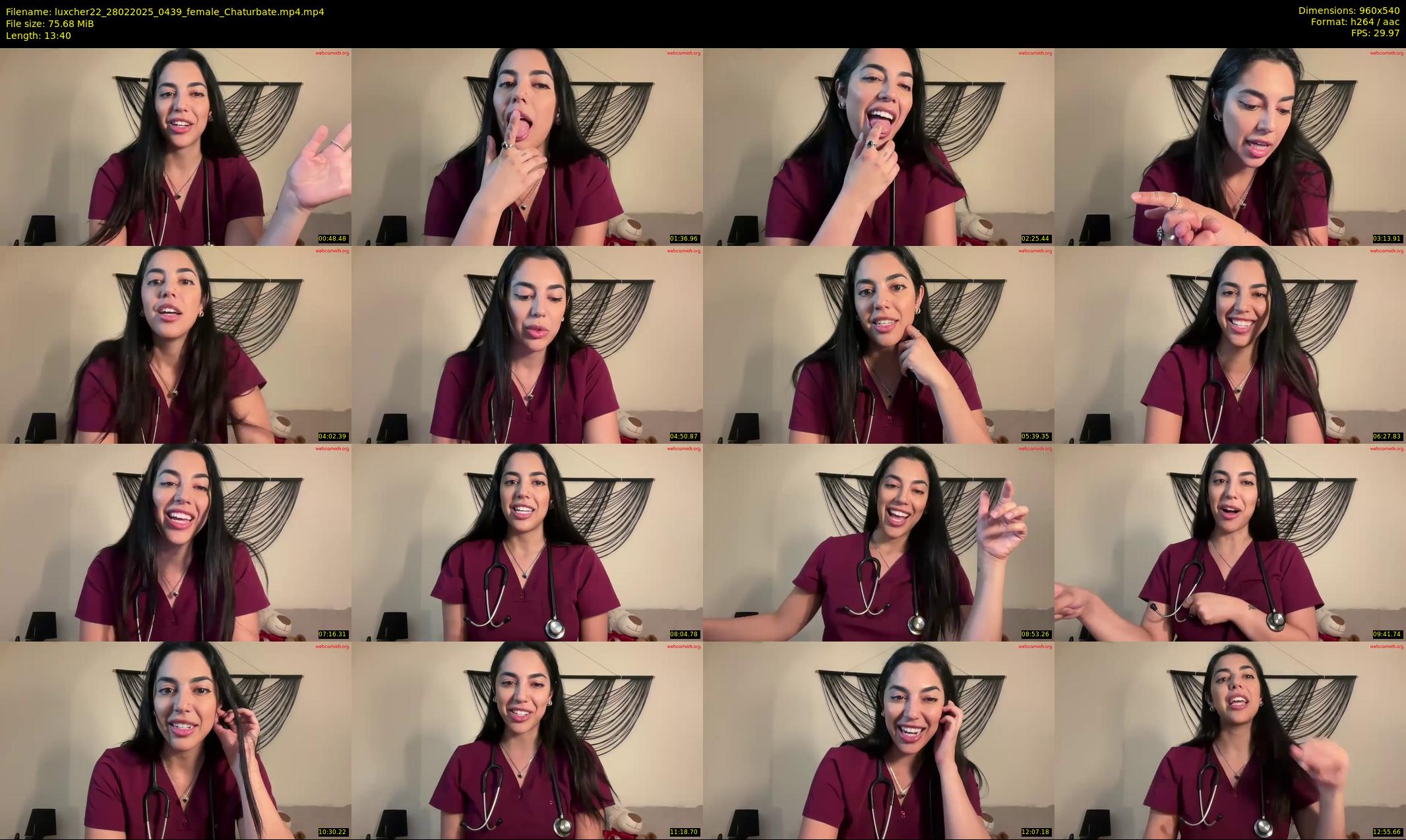 luxcher22 — 14 minute Chaturbate female cam show recording, 480p, Feb 28, 2025