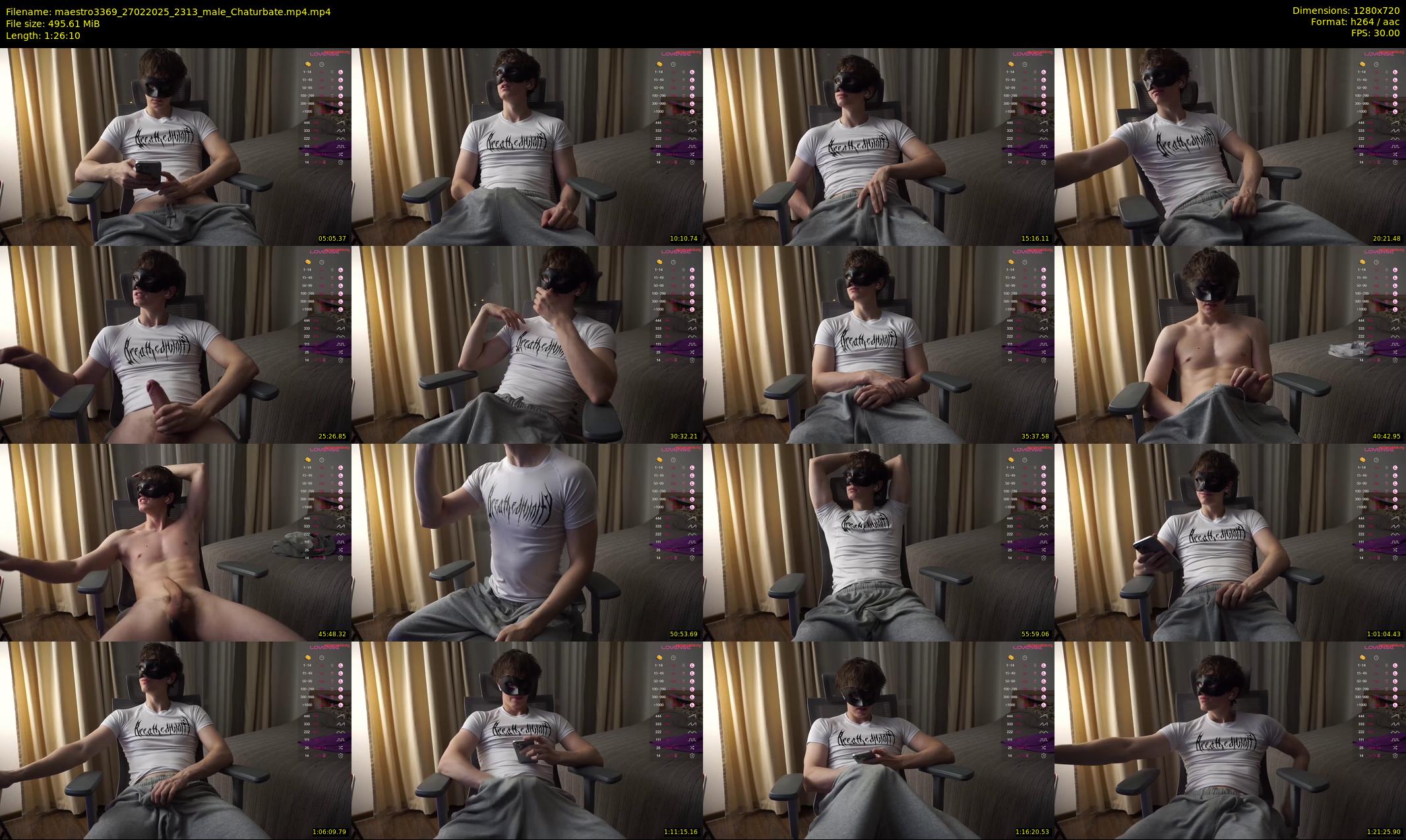 maestro3369 — 87 minute Chaturbate male cam show recording, 720p, Feb 27, 2025