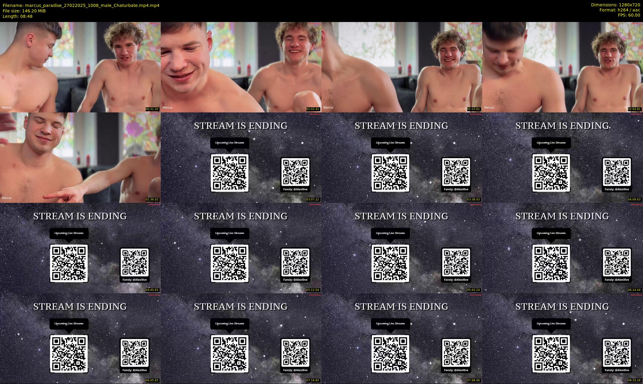 marcus_paradise — 9 minute Chaturbate male cam show recording, 720p, Feb 27, 2025