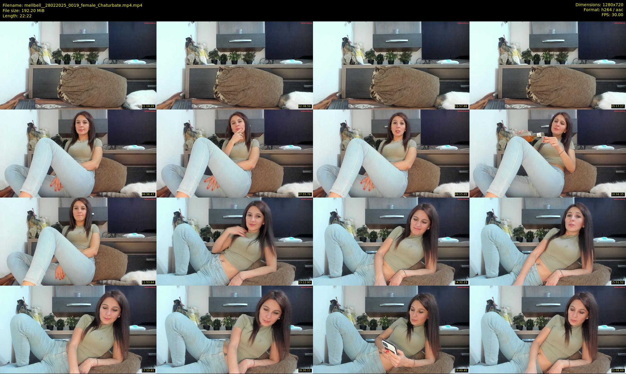 mellbell_ — 23 minute Chaturbate female cam show recording, 720p, Feb 28, 2025