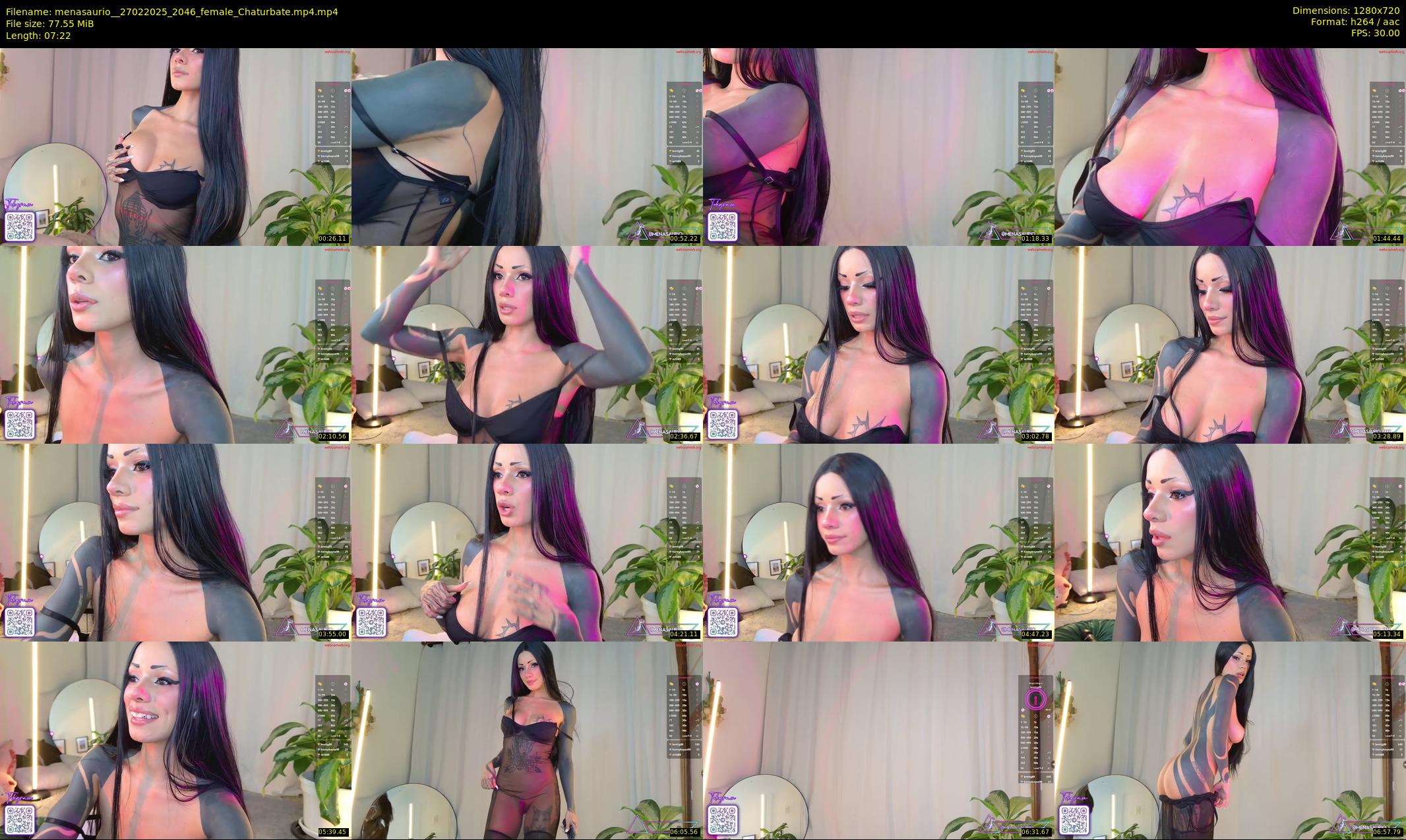 menasaurio_ — 8 minute Chaturbate female cam show recording, 720p, Feb 27, 2025