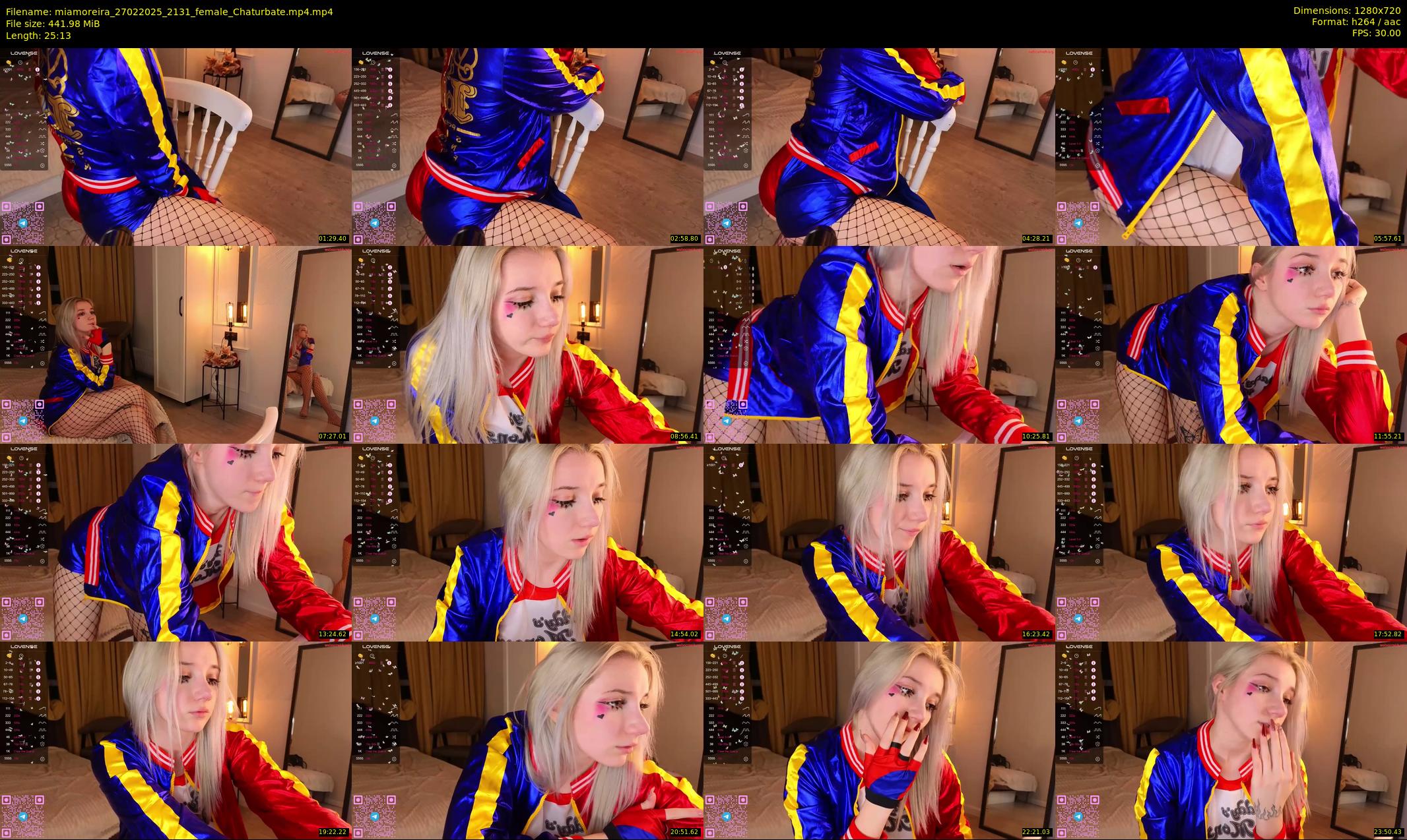 miamoreira — 26 minute Chaturbate female cam show recording, 720p, Feb 27, 2025