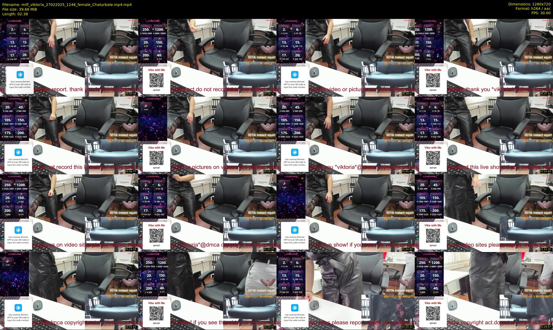 milf_viktoria — 3 minute Chaturbate female cam show recording, 720p, Feb 27, 2025