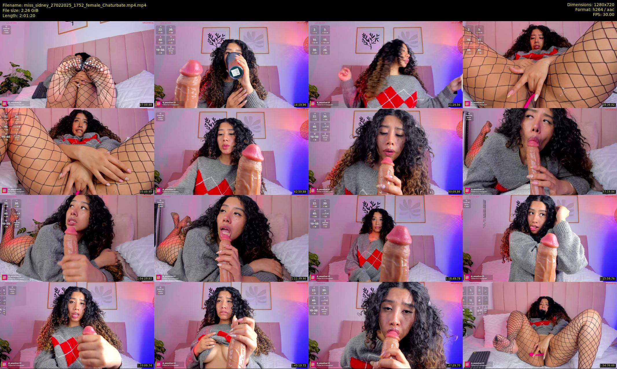 miss_sidney — 122 minute Chaturbate female cam show recording, 720p, Feb 27, 2025