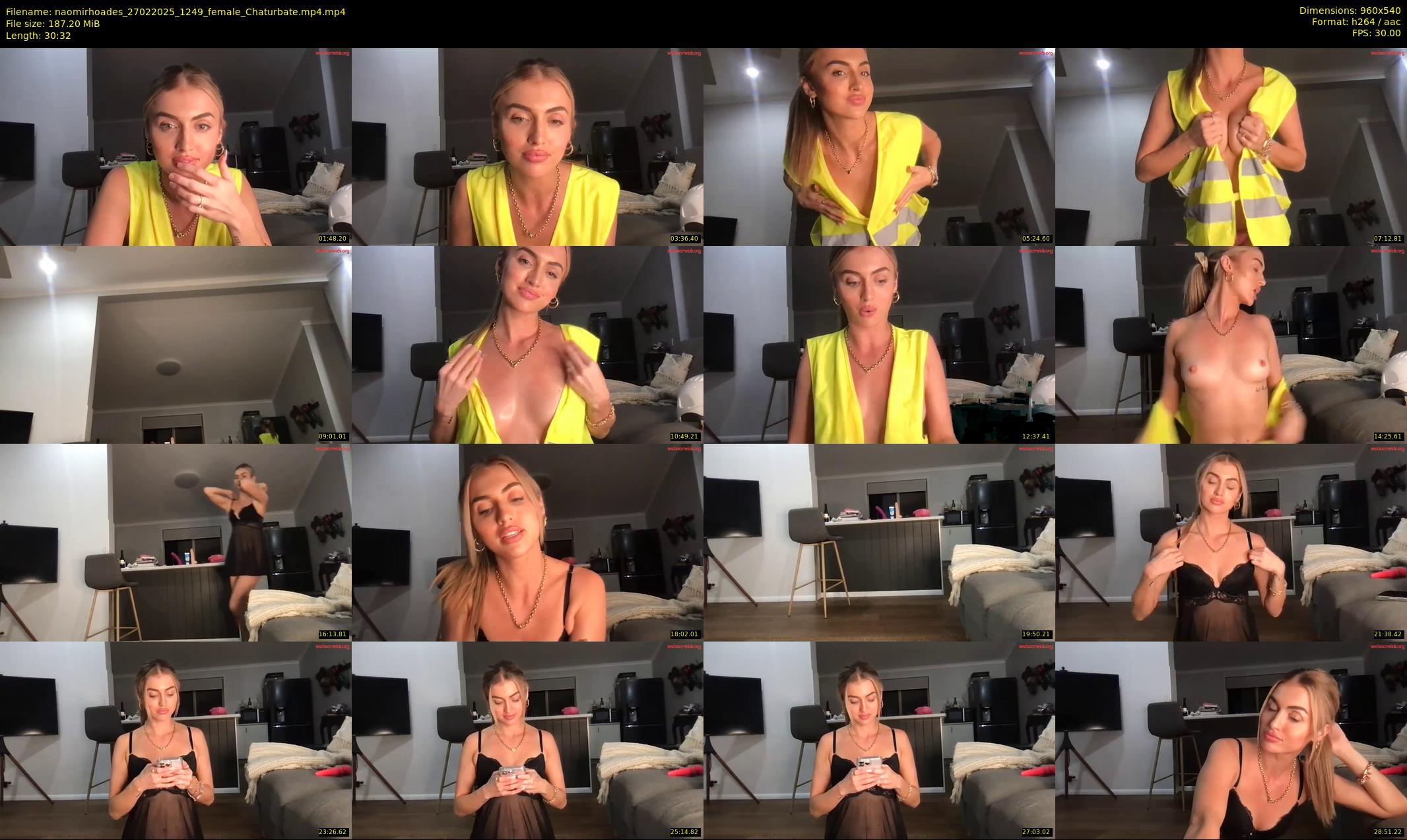 naomirhoades — 31 minute Chaturbate female cam show recording, 480p, Feb 27, 2025
