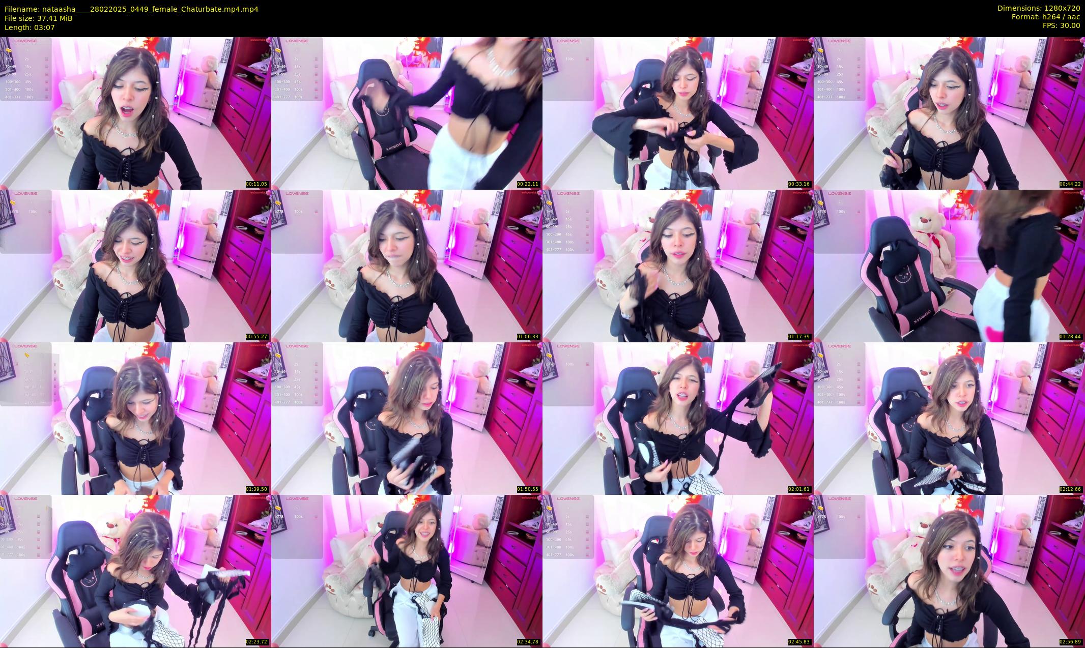 nataasha___ — 4 minute Chaturbate female cam show recording, 720p, Feb 28, 2025