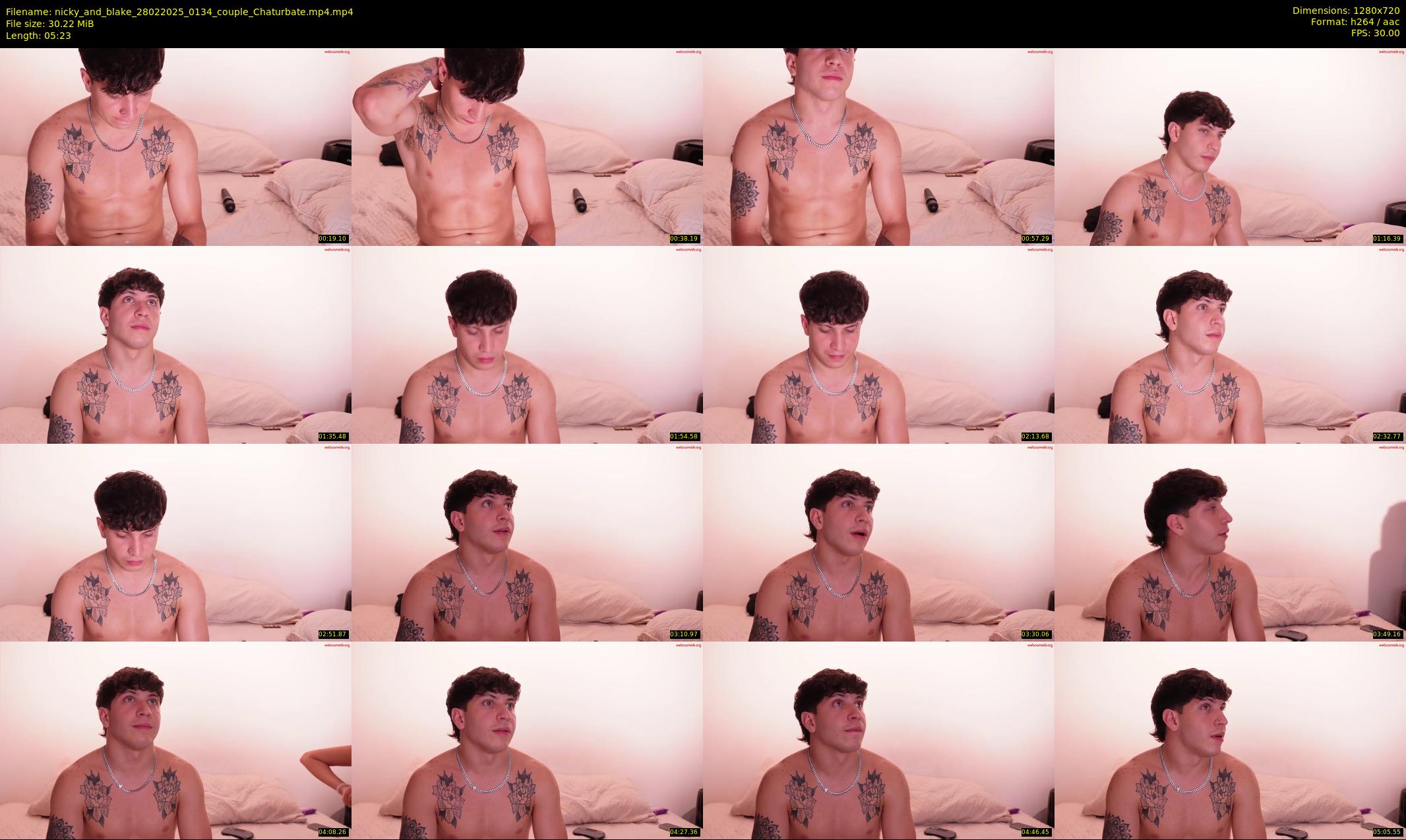 nicky_and_blake — 6 minute Chaturbate couple cam show recording, 720p, Feb 28, 2025