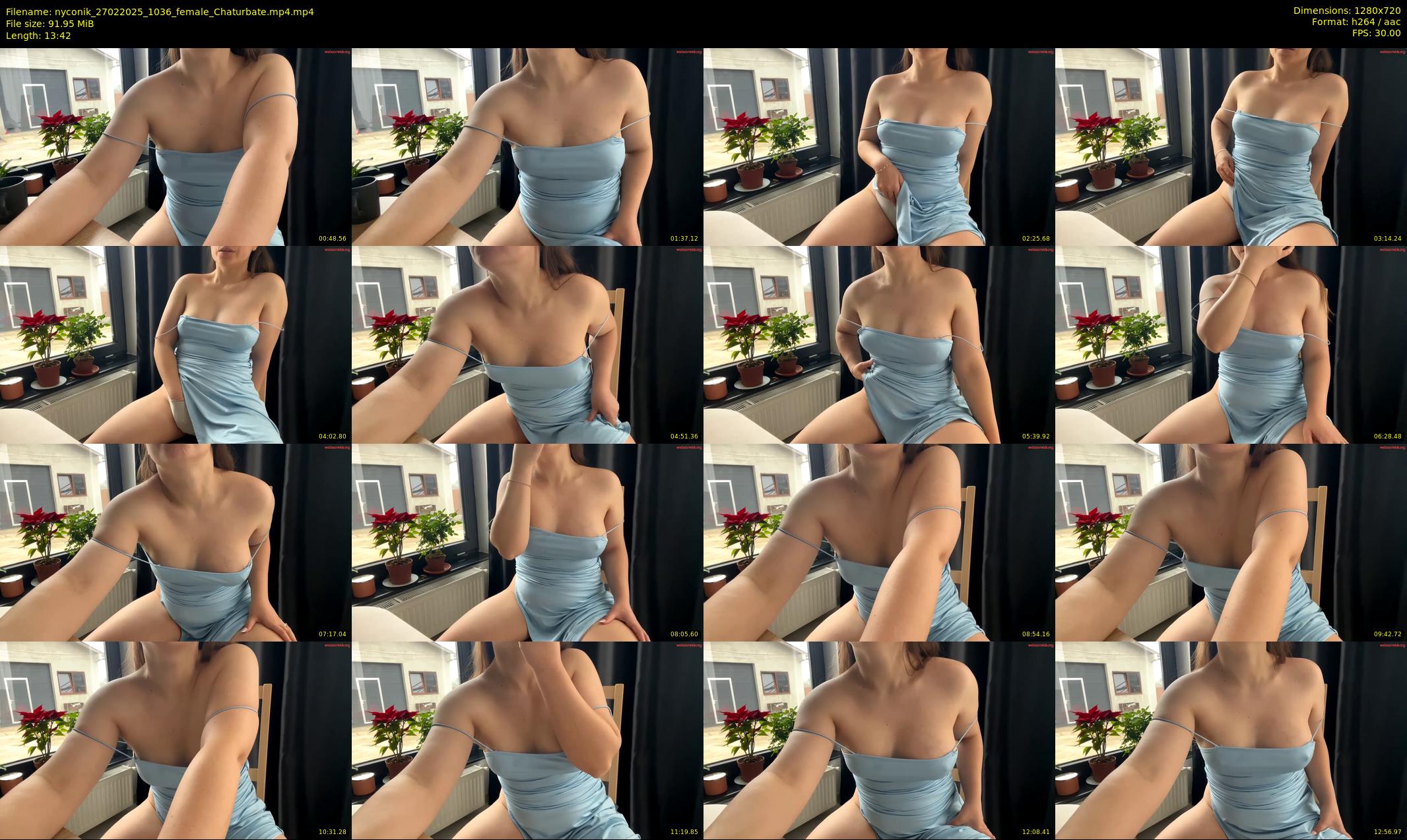 nyconik — 14 minute Chaturbate female cam show recording, 720p, Feb 27, 2025