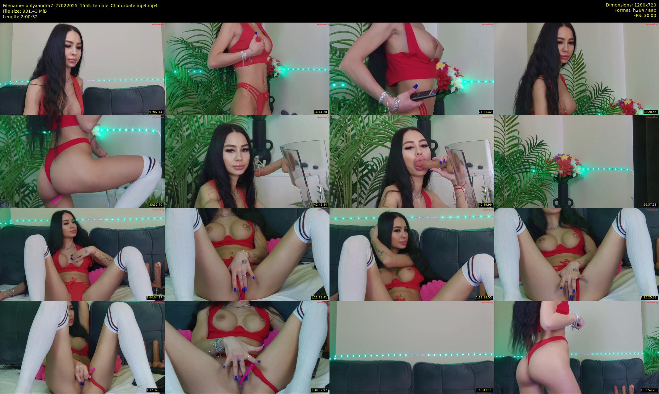 onlyxandra7 — 121 minute Chaturbate female cam show recording, 720p, Feb 27, 2025