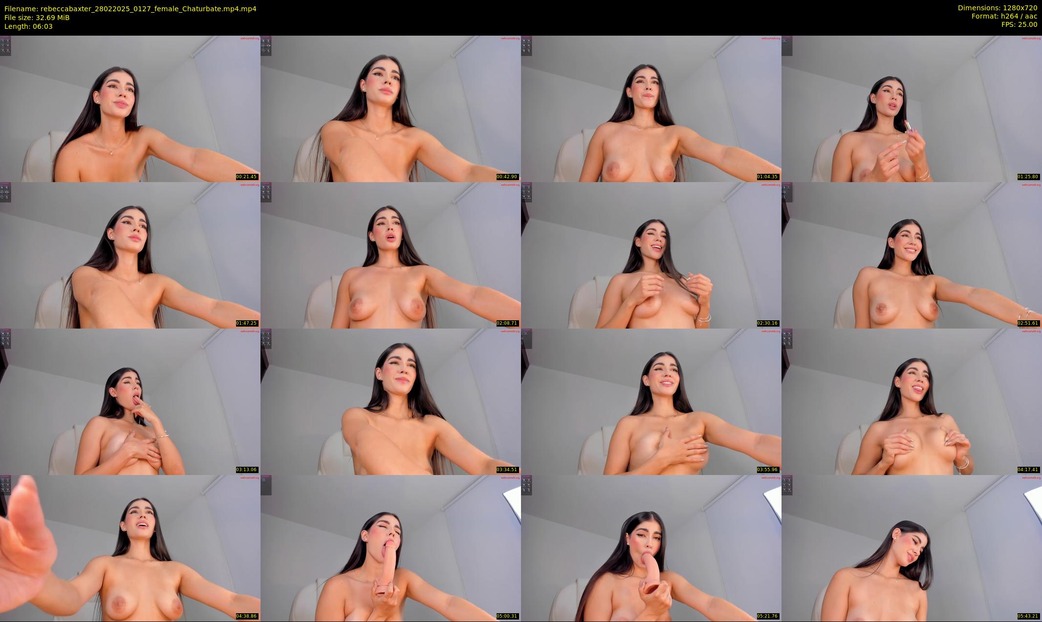 rebeccabaxter — 7 minute Chaturbate female cam show recording, 720p, Feb 28, 2025