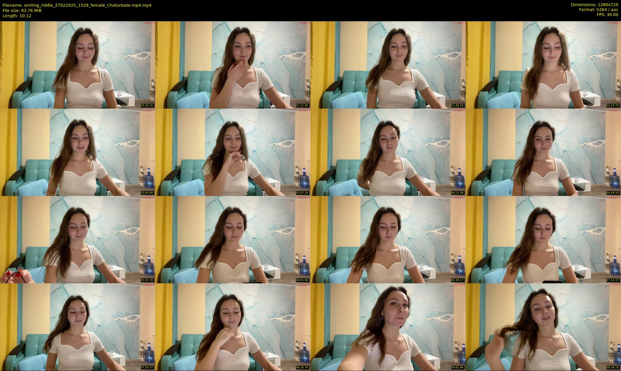 smiling_riddle — 11 minute Chaturbate female cam show recording, 720p, Feb 27, 2025