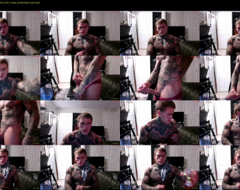 tatteddaddy9000 — 4 minute Chaturbate male cam show recording, 720p, Feb 27, 2025