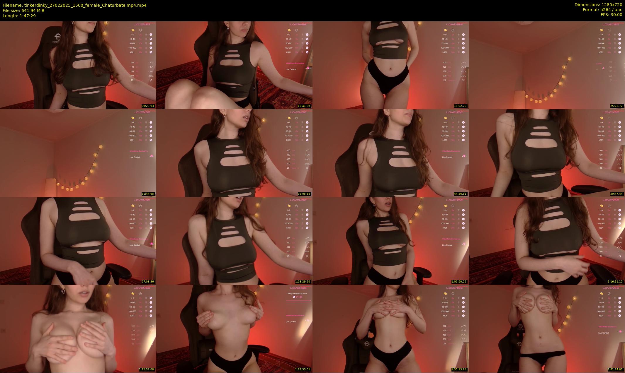 tinkerdinky — 108 minute Chaturbate female cam show recording, 720p, Feb 27, 2025