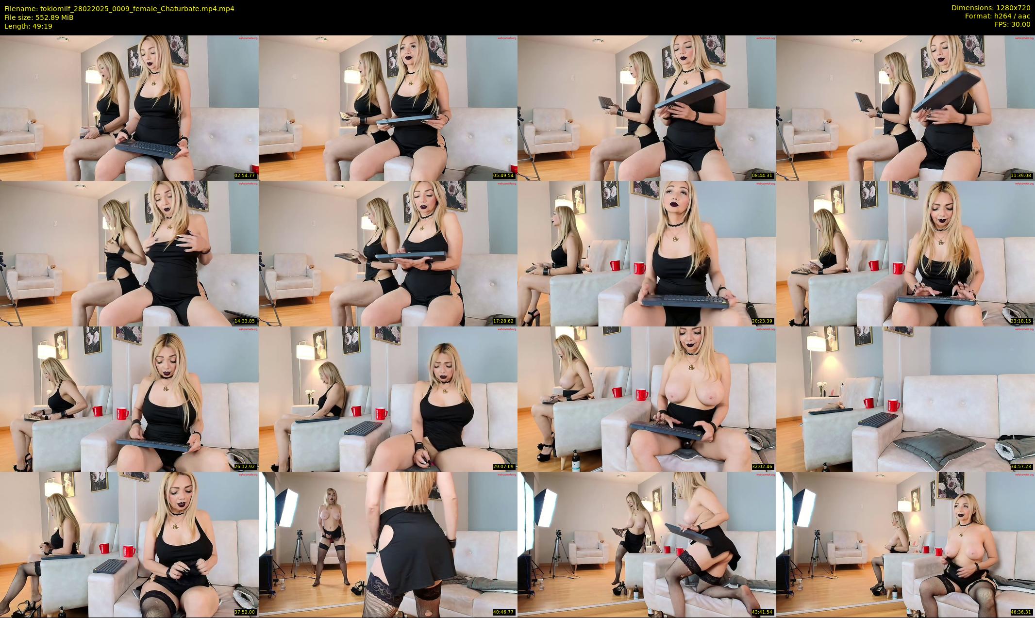 tokiomilf — 50 minute Chaturbate female cam show recording, 720p, Feb 28, 2025
