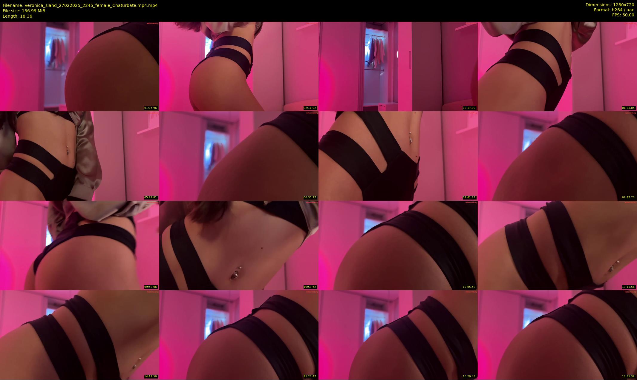veronica_sland — 19 minute Chaturbate female cam show recording, 720p, Feb 27, 2025